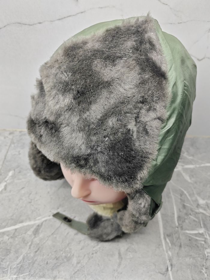 Japanese Brand Vintage Ushanka Military Fur Cap Hat Size ONE SIZE - 3 Thumbnail