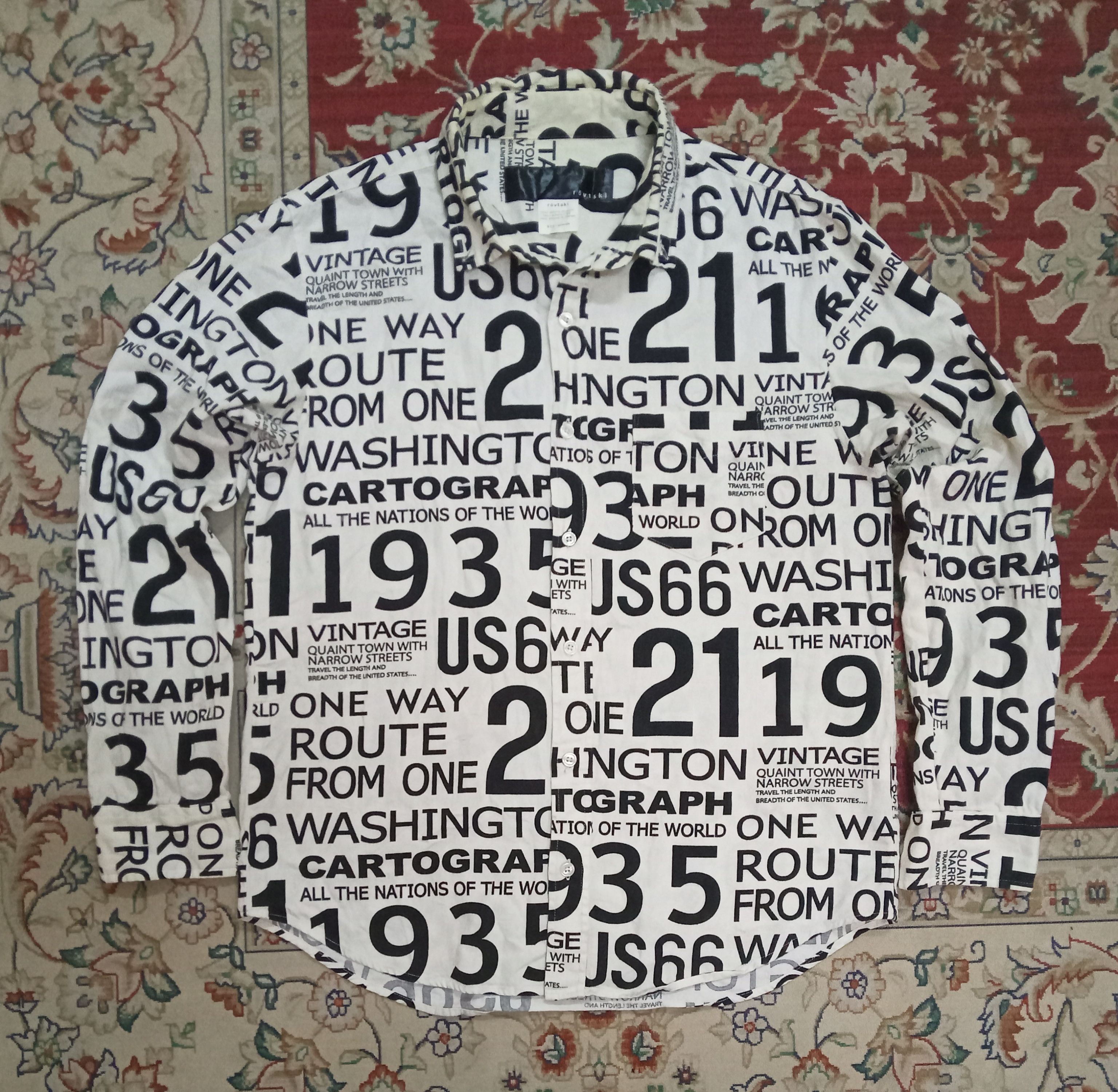 Rovtski Full Print Shirt