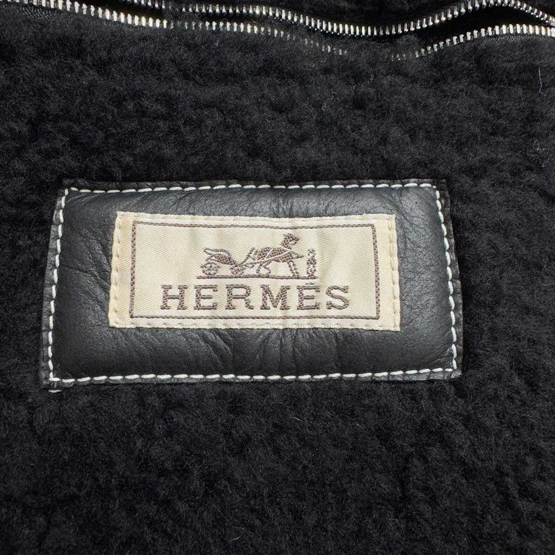 Hermes Hermes Cattle and sheep fur coat Size US M / EU 48-50 / 2 - 2 Thumbnail