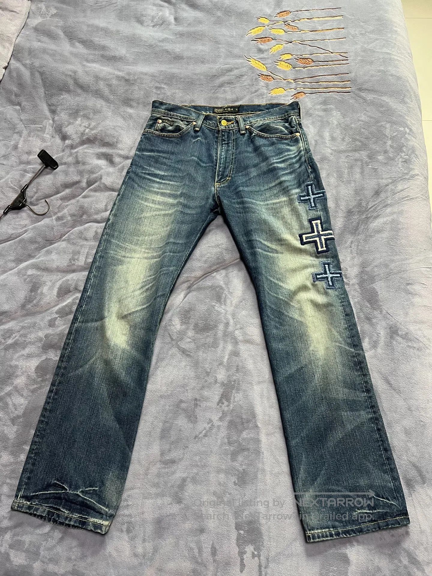 Polo Ralph Lauren Polo Ralph Lauren Laser Washed Jeans. Size US 29 - 2 Thumbnail