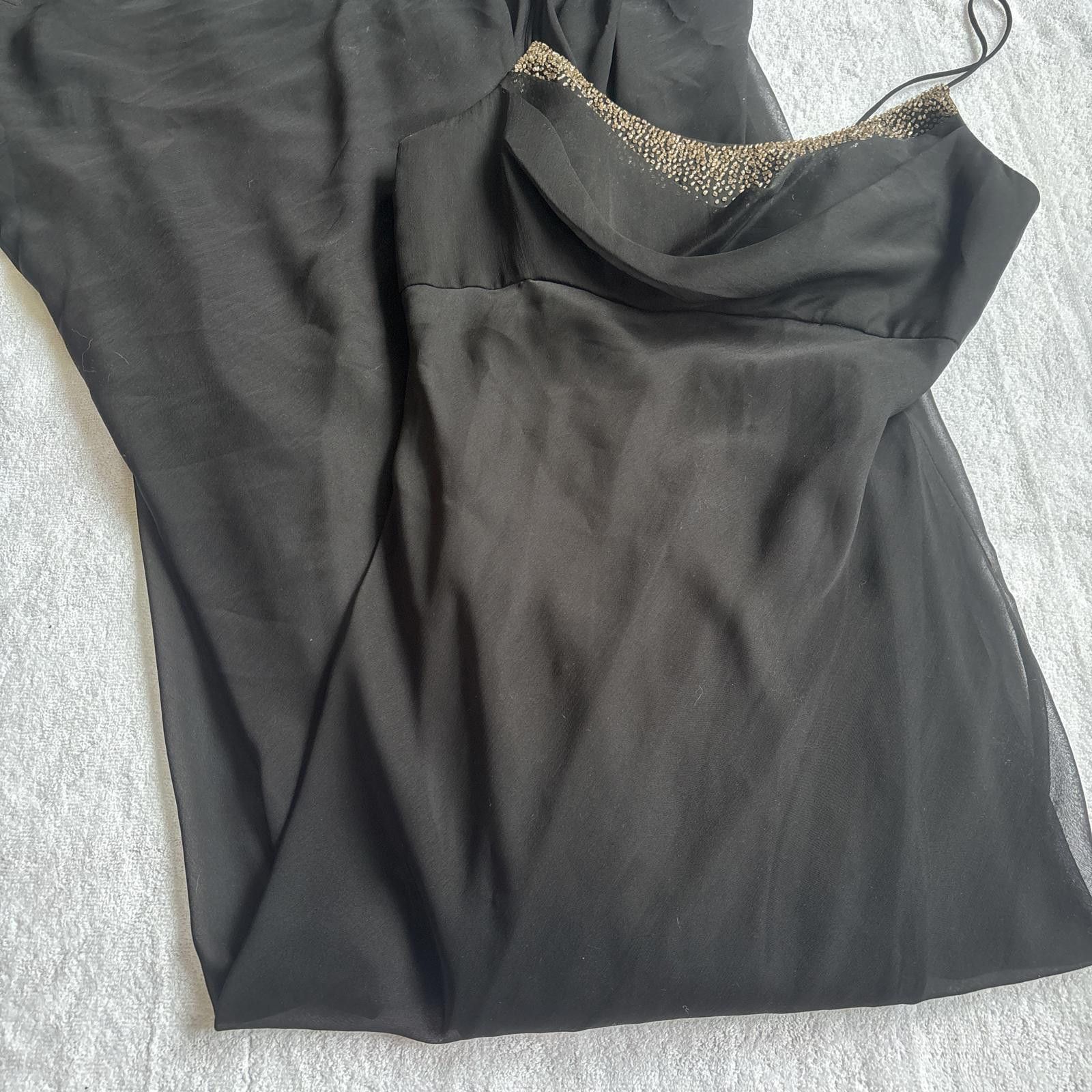 Other vintage silky cowl neck beaded dress Size M / US 6-8 / IT 42-44 - 4 Thumbnail
