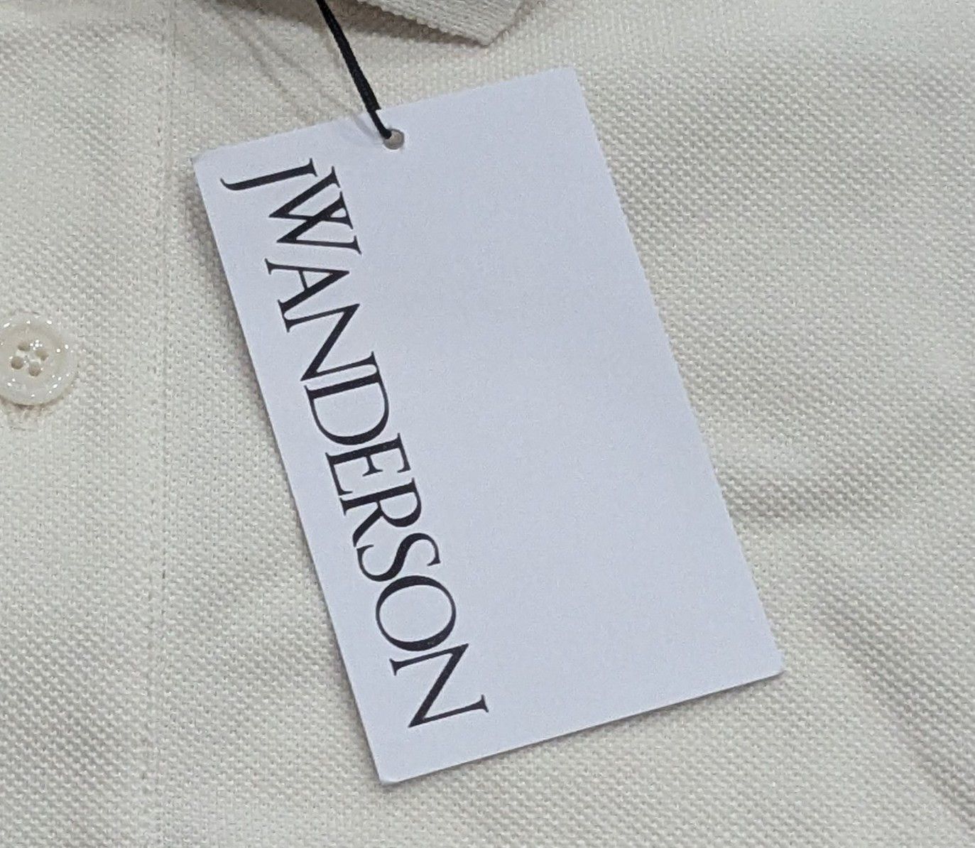 JW Anderson JW Anderson Anchor Logo Polo Shirt Off-White Large Size US L / EU 52-54 / 3 - 6 Thumbnail