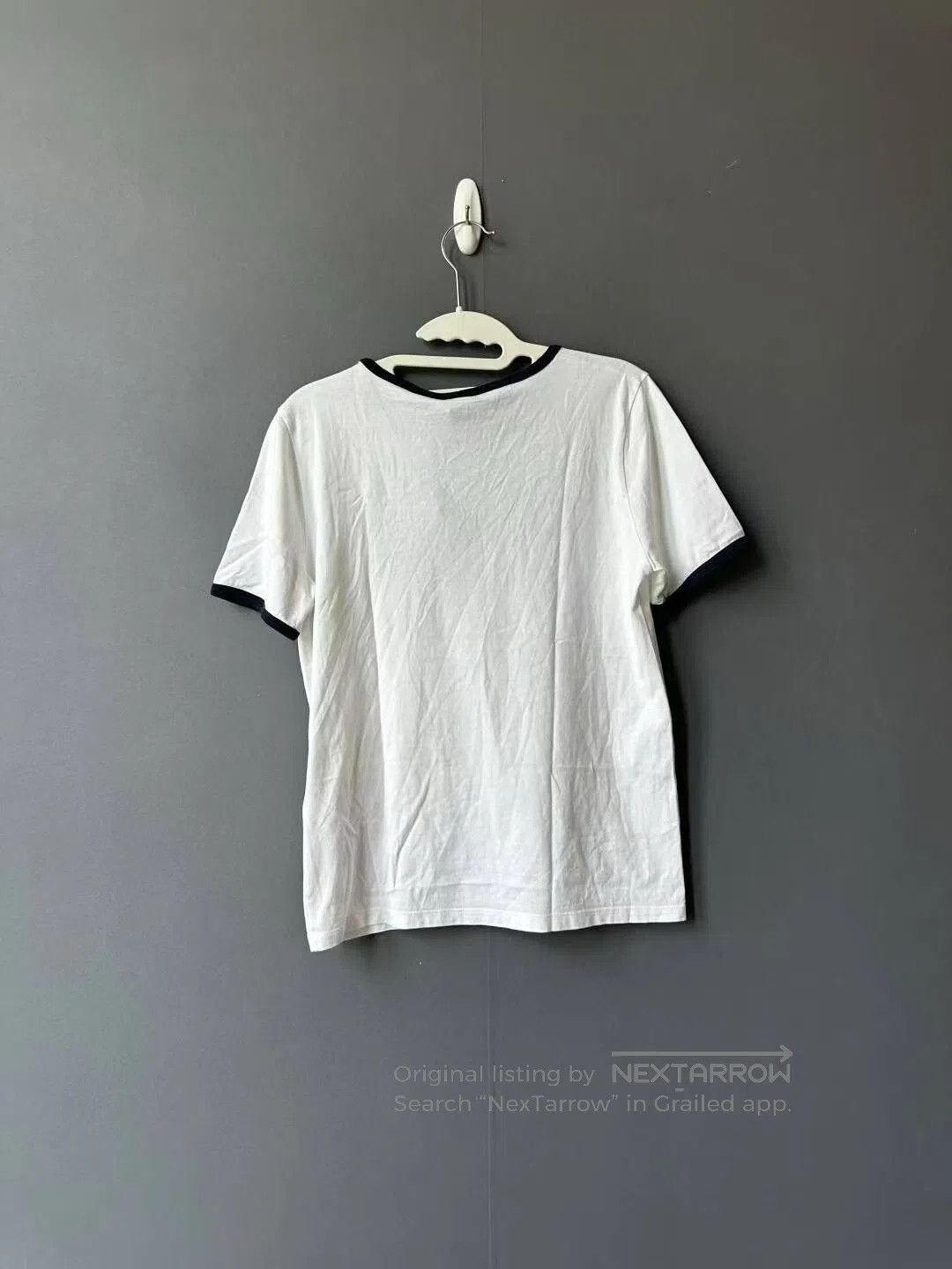 Celine Celine Triomphe Short Sleeve Top. Size L / US 10 / IT 46 - 2 Thumbnail