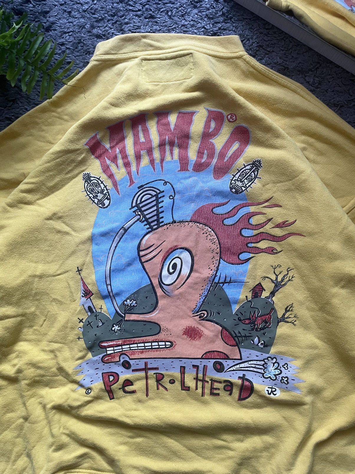 Mambo × Vintage 90s Mambo Sweatshirt 1995 Streetwear Big Logo Rare Y2k Size US L / EU 52-54 / 3 - 9 Thumbnail