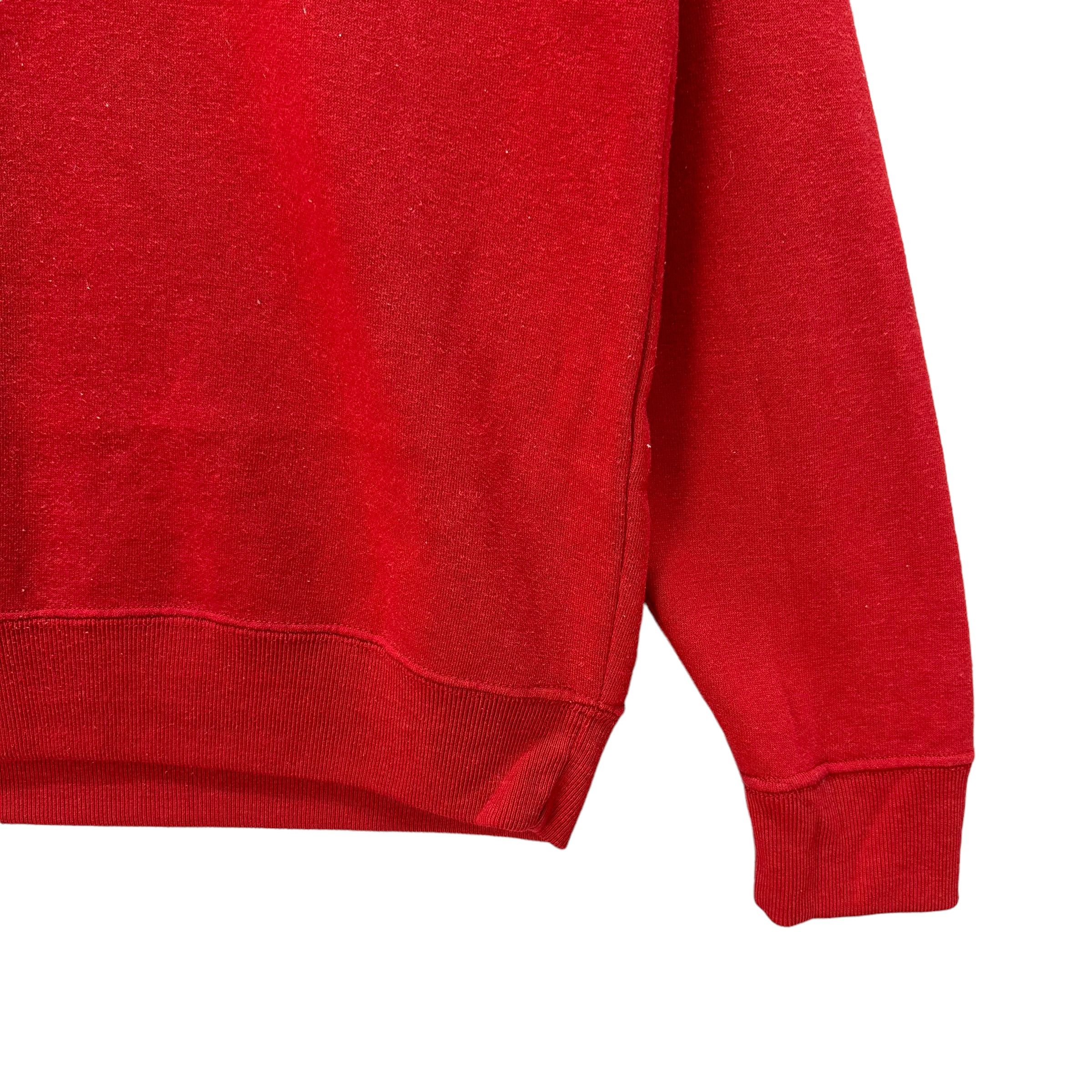 Japanese Brand BULLET NOISE TERRIBLE DARKNESS RED SWEATSHIRTS #8803-028 Size US L / EU 52-54 / 3 - 7 Thumbnail