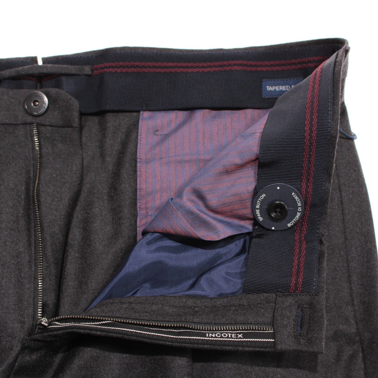 Incotex INCOTEX New with tags Dress Pants Size 40 US In Gray Size US 40 / EU 56 - 4 Thumbnail