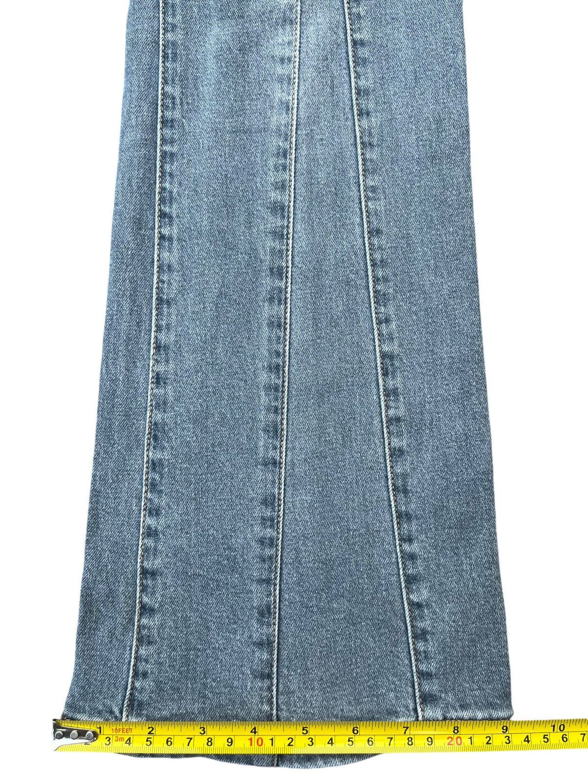 Japanese Brand × Le Grande Bleu (L.G.B.) Vintage Japanese Brand Slender Line Panel Super Flare Jeans Size US 29 - 14 Thumbnail