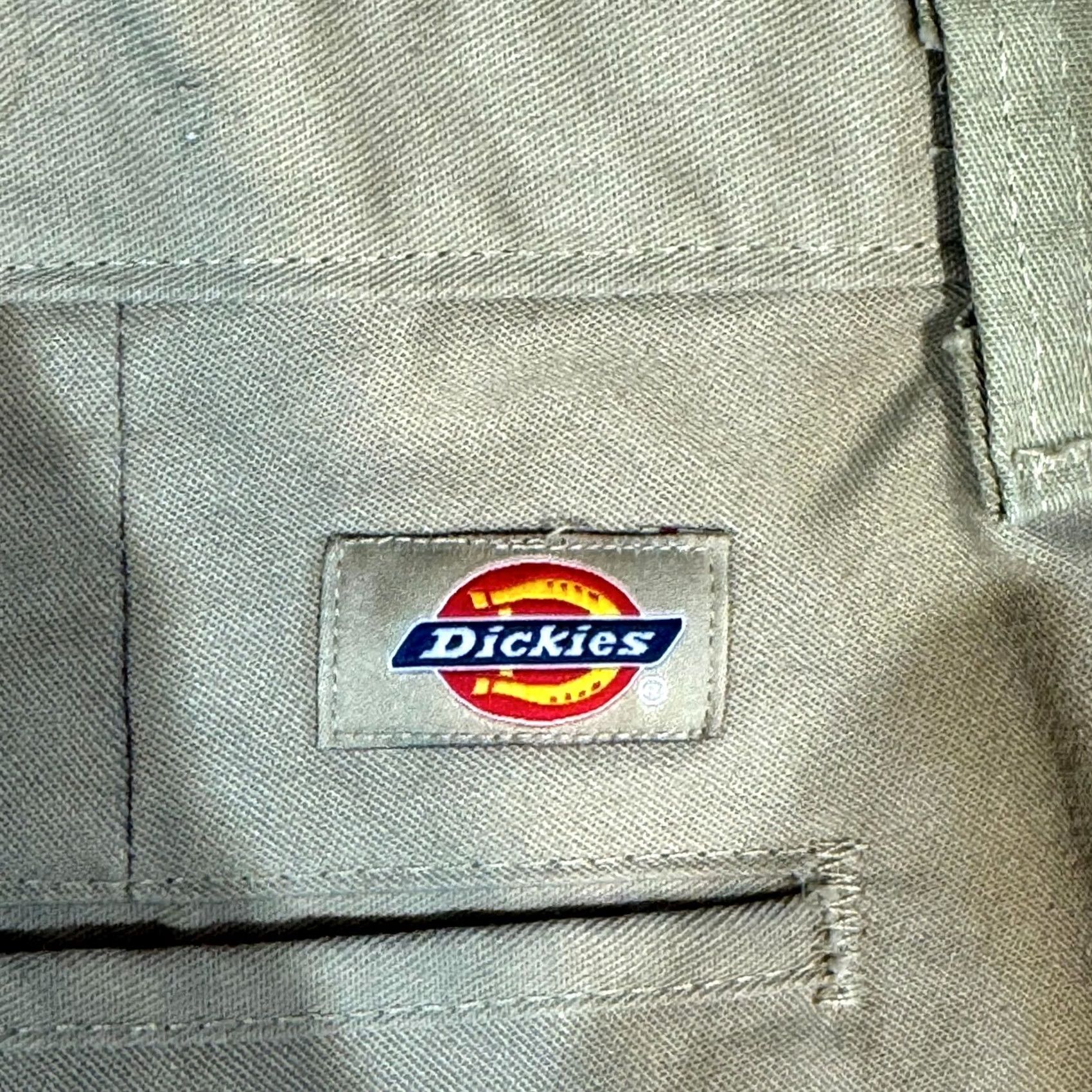 Dickies Dickies Relaxed Fit Work Pants Mens 40x32 Beige Flat Front Khaki Utility Pants Size US 40 / EU 56 - 4 Thumbnail