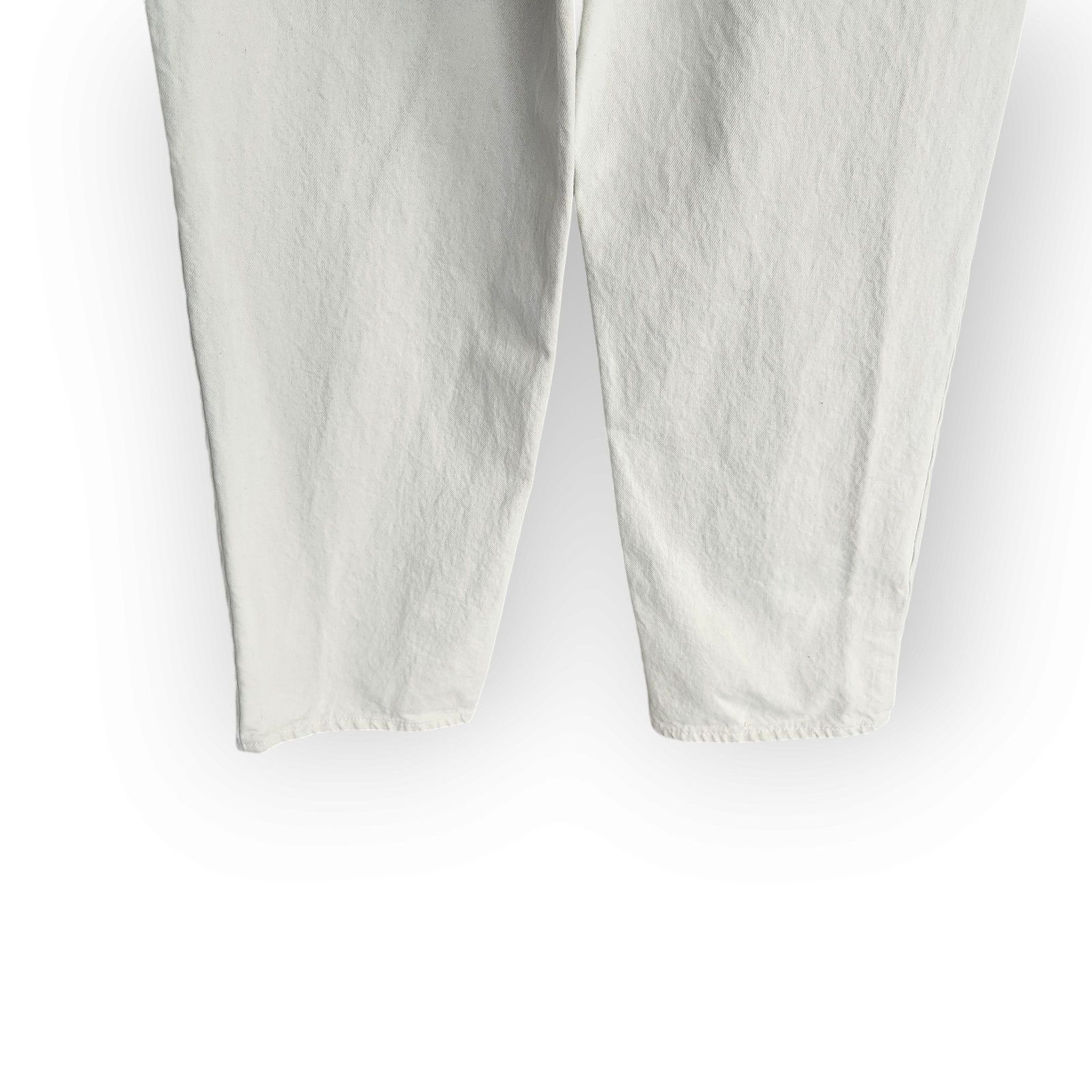 Bdg BDG Urban Outfitters Cream High Waisted Baggy Jeans 34 Size 40" / US 18 - 7 Thumbnail