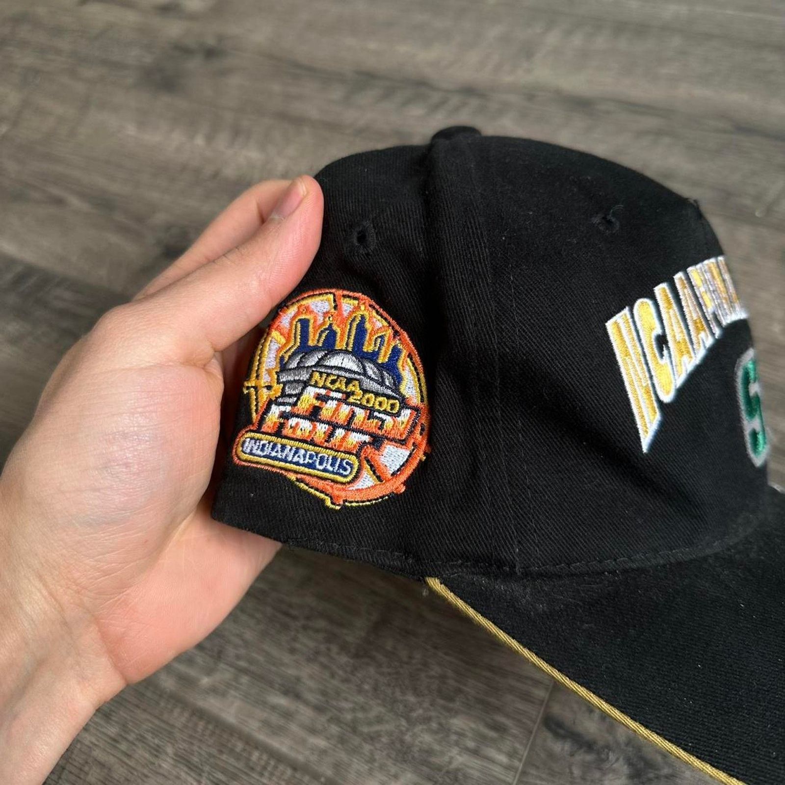 Vintage Vintage 2000 NCAA Michigan State Final Four Championship Hat Size ONE SIZE - 3 Thumbnail