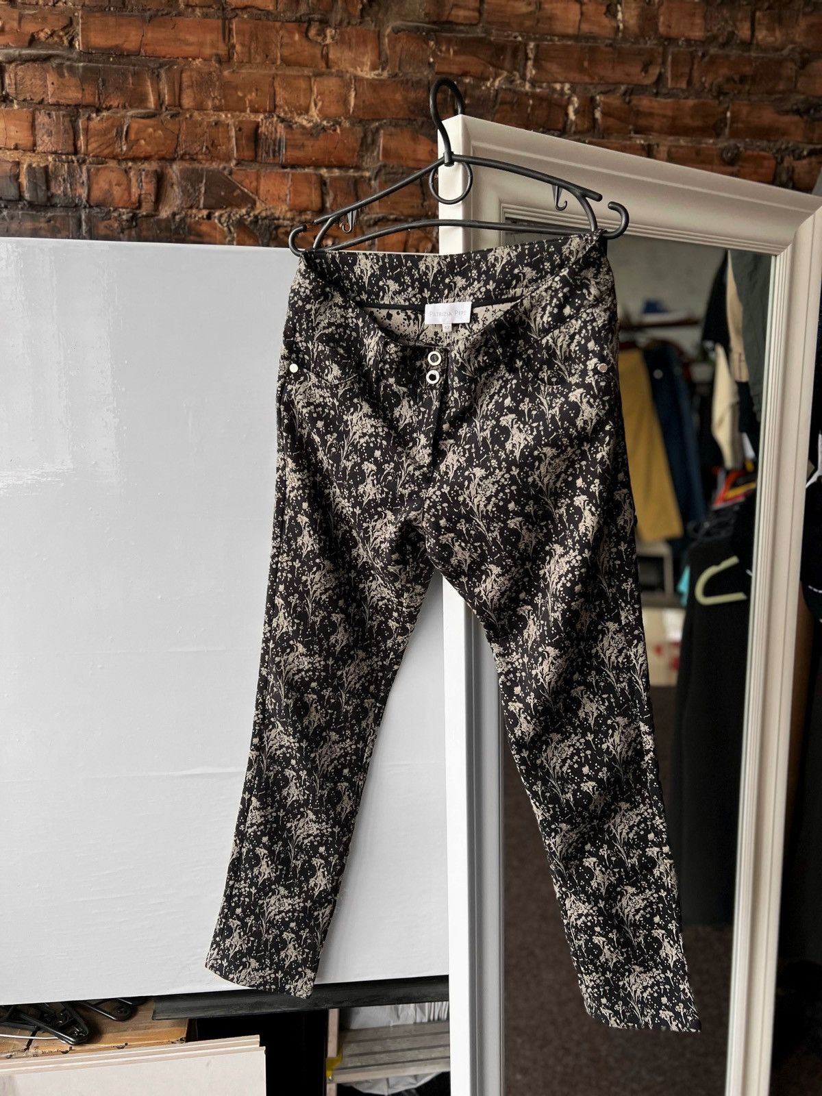 パンツ PATRIZIA PEPE Women Straight Pants 2P1673 A057C789 Blue Patrizia Pepe PATRIZIA PEPE Women Straight Pants 2P1673