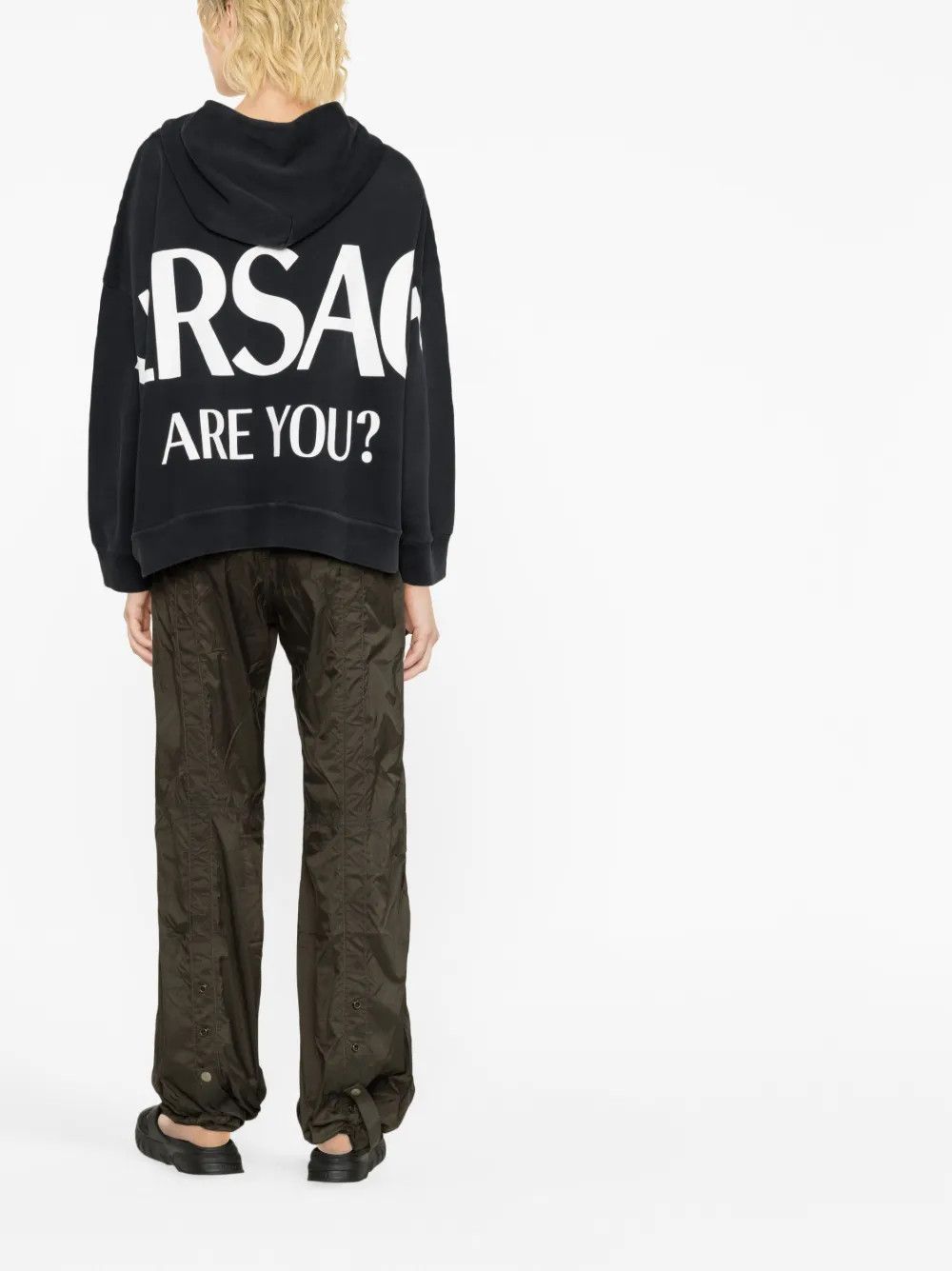 Versace o1y0226 Hoodie in Black Size M / US 6-8 / IT 42-44 - 3 Thumbnail