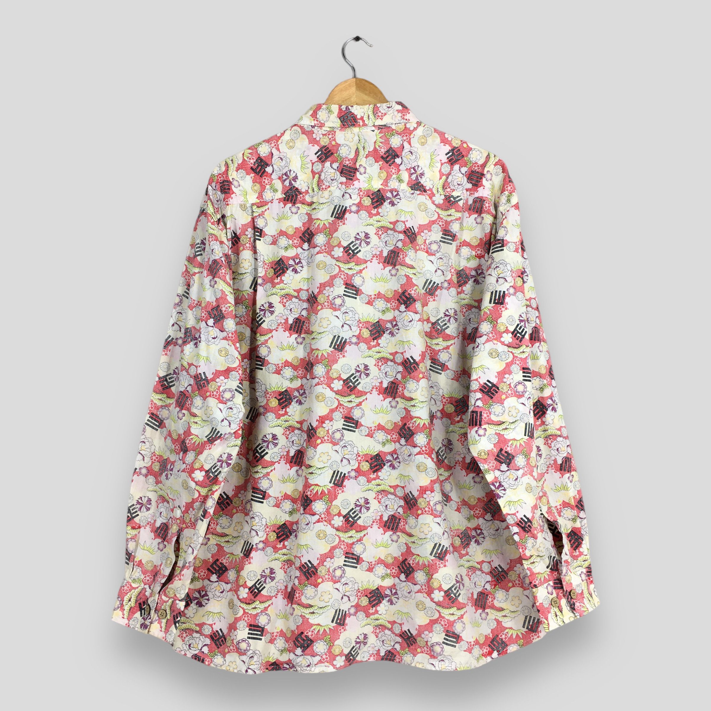 Vintage Vintage 80's Hawaiian Floral Art Cotton Shirt XLarge Size US XL / EU 56 / 4 - 8 Thumbnail