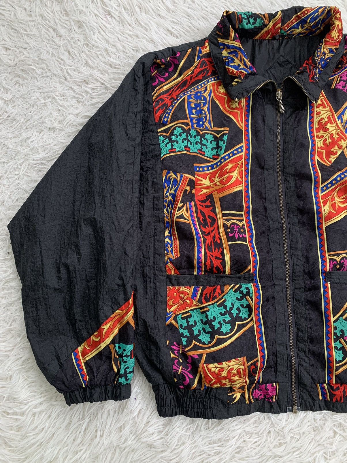 Japanese Brand Nice Art Rock Creek Nylon Jacket Size US M / EU 48-50 / 2 - 3 Thumbnail