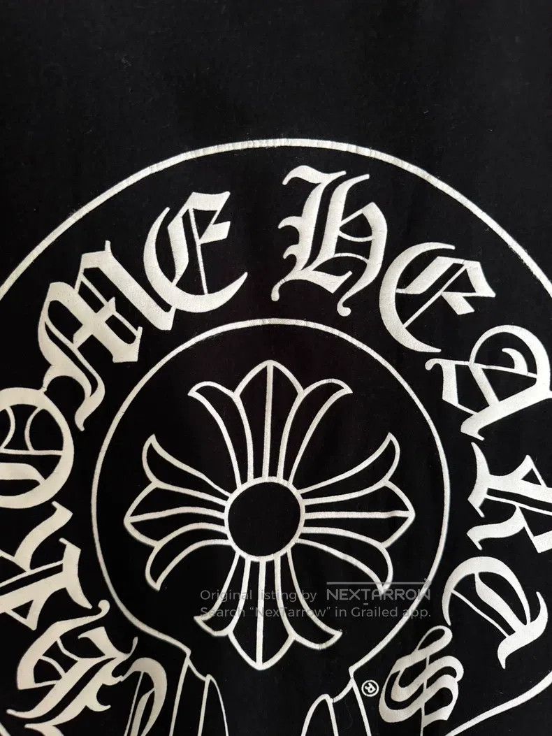Chrome Hearts CHROME HEARTS Size L Black horseshoe printed short sleeve T Size US L / EU 52-54 / 3 - 3 Thumbnail