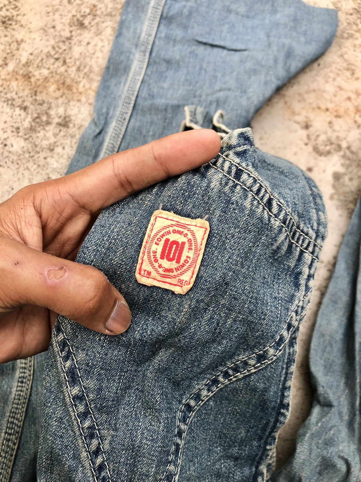 VINTAGE EDWIN 101 OVERALL