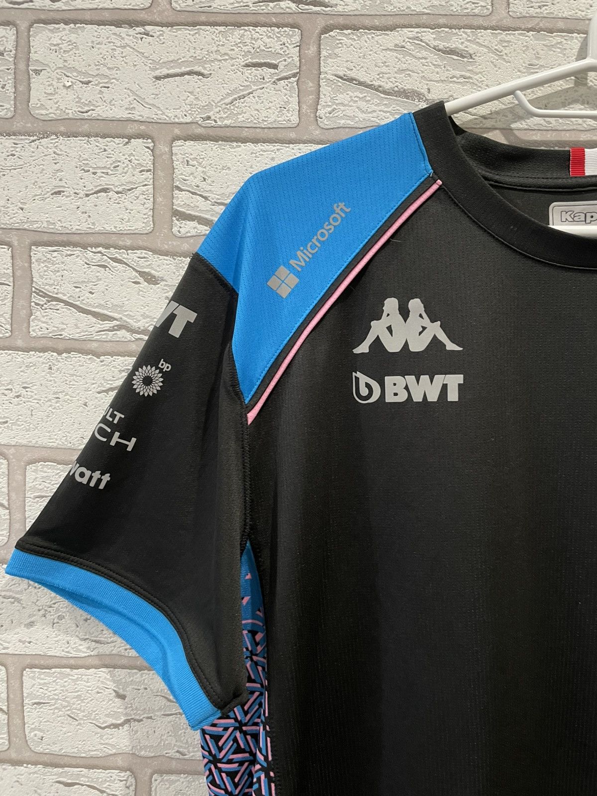 Formula 1 Kappa F1 team RACING BWT ALPINE FORMULA ONE JERSEY T-Shirt Size US XL / EU 56 / 4 - 5 Thumbnail