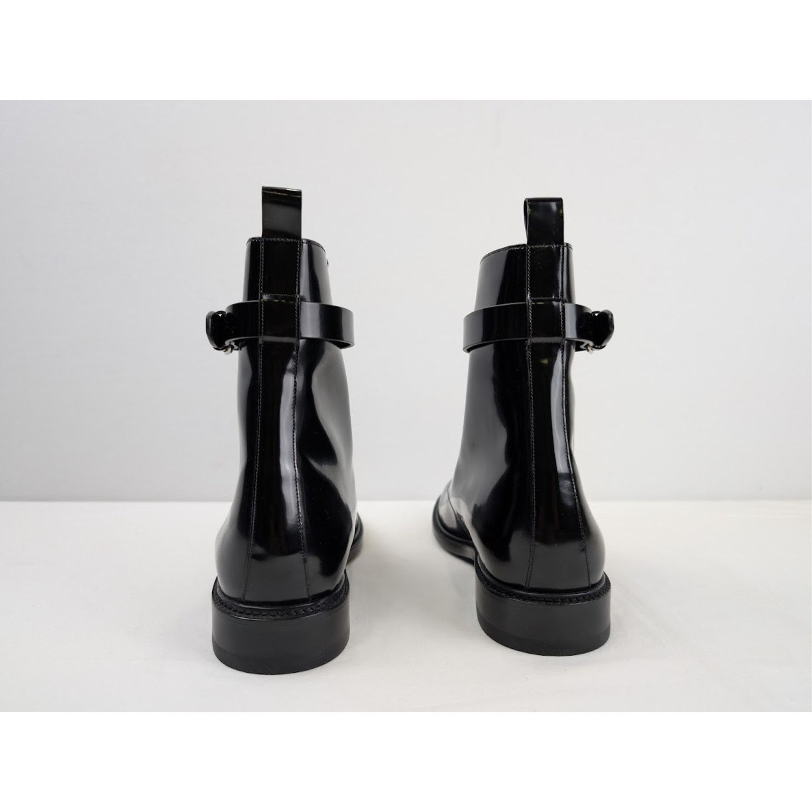 Saint Laurent Paris o1rshd1 Army 20 Lace Up Boots in Nero Size US 12 / EU 45 - 12 Thumbnail