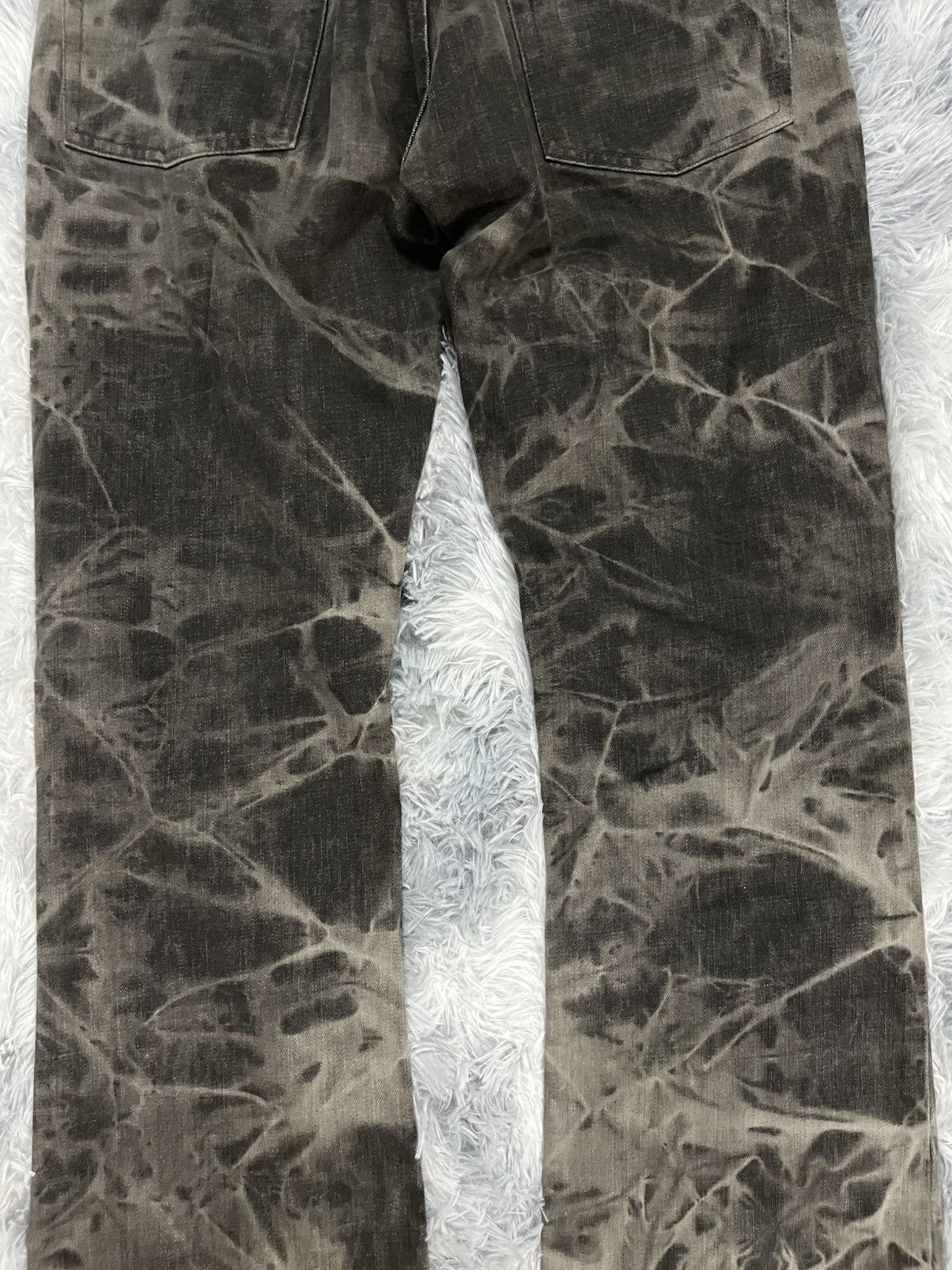 Tornado Mart Rare🔥Edge Rupert Typography Flared Jeans Size US 33 - 13 Thumbnail
