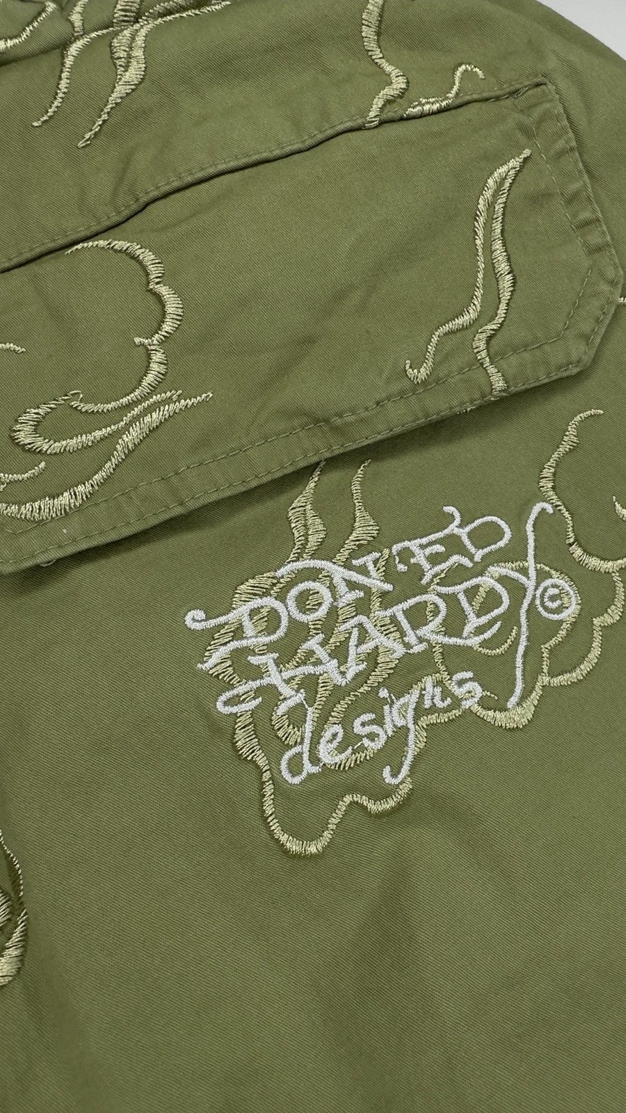 Ed Hardy EdHardy x Urban outfitters pants green size s Size 28" / US 6 / IT 42 - 3 Thumbnail