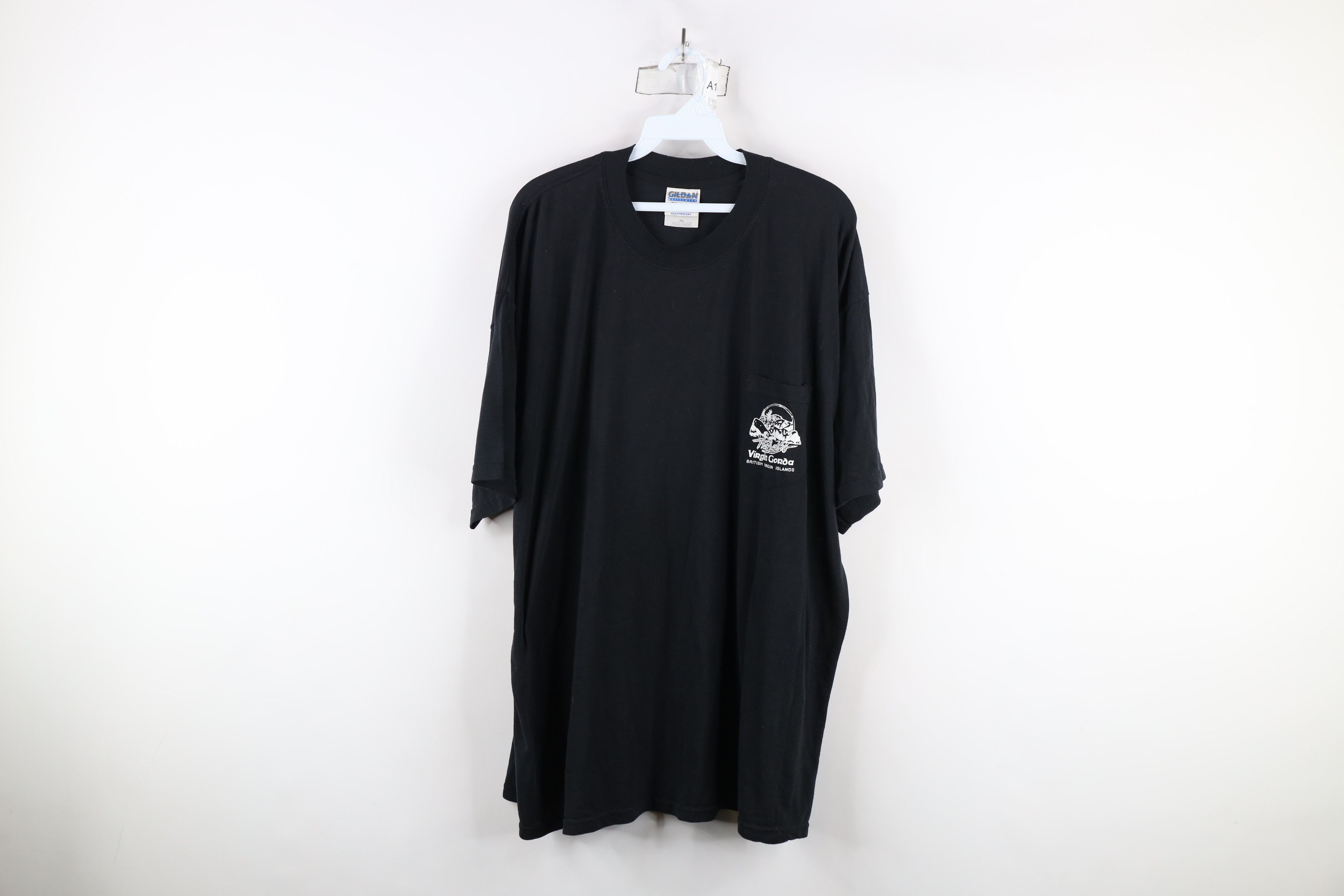 Vintage Vintage 90s Streetwear Virgin Gorda Virgin Islands T-Shirt Size US XXL / EU 58 / 5 - 1 Thumbnail