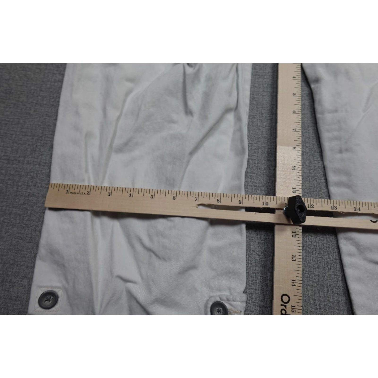 Polo Ralph Lauren Polo Ralph Lauren Cargo Pants Mens 38x30 White Polo 67 Snap Pockets Military Shirt Size US M / EU 48-50 / 2 - 7 Thumbnail