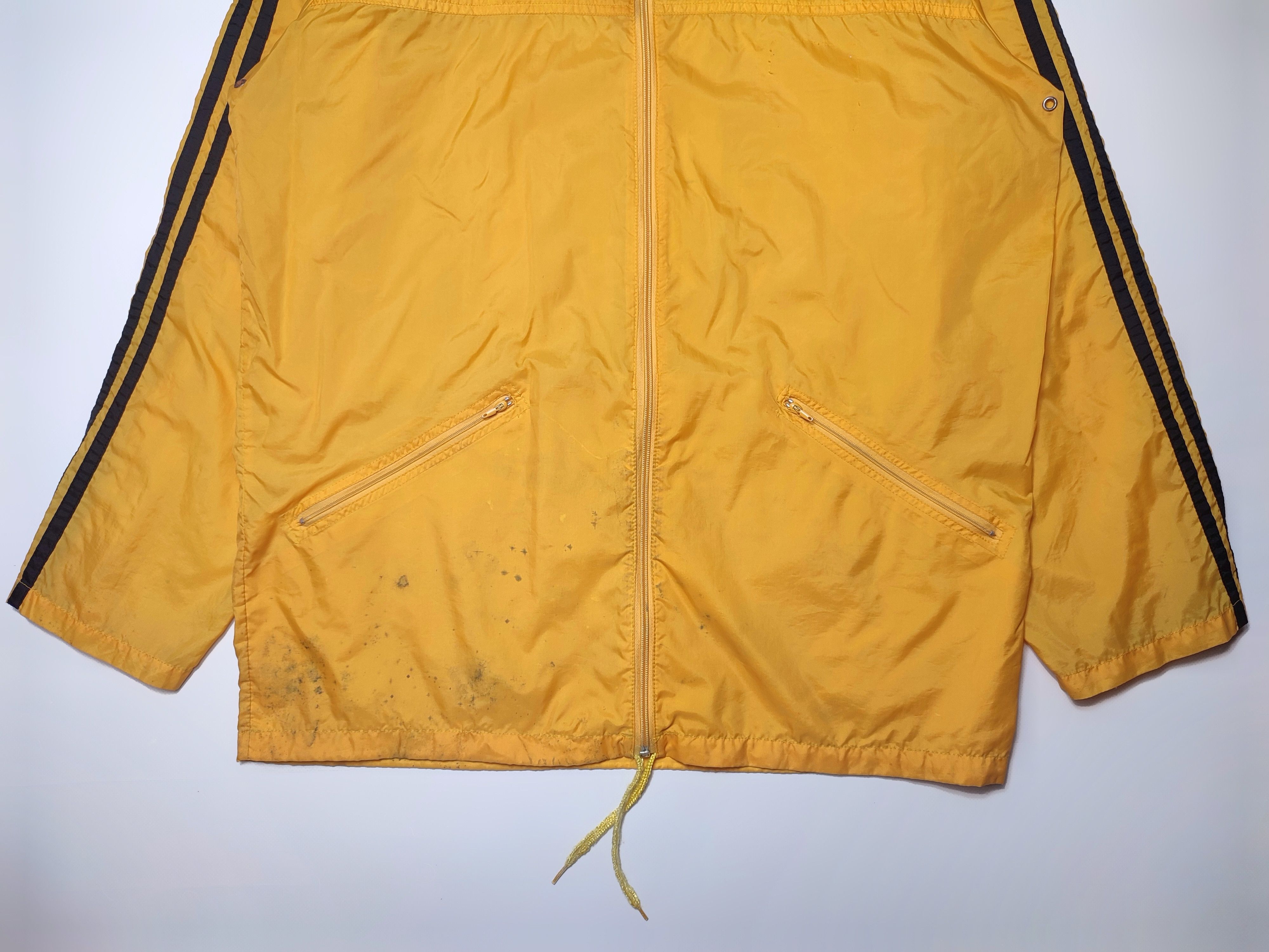 Adidas × Vintage Adidas 80s Vintage Retro Windbreaker Light Track Jacket Size US L / EU 52-54 / 3 - 7 Thumbnail