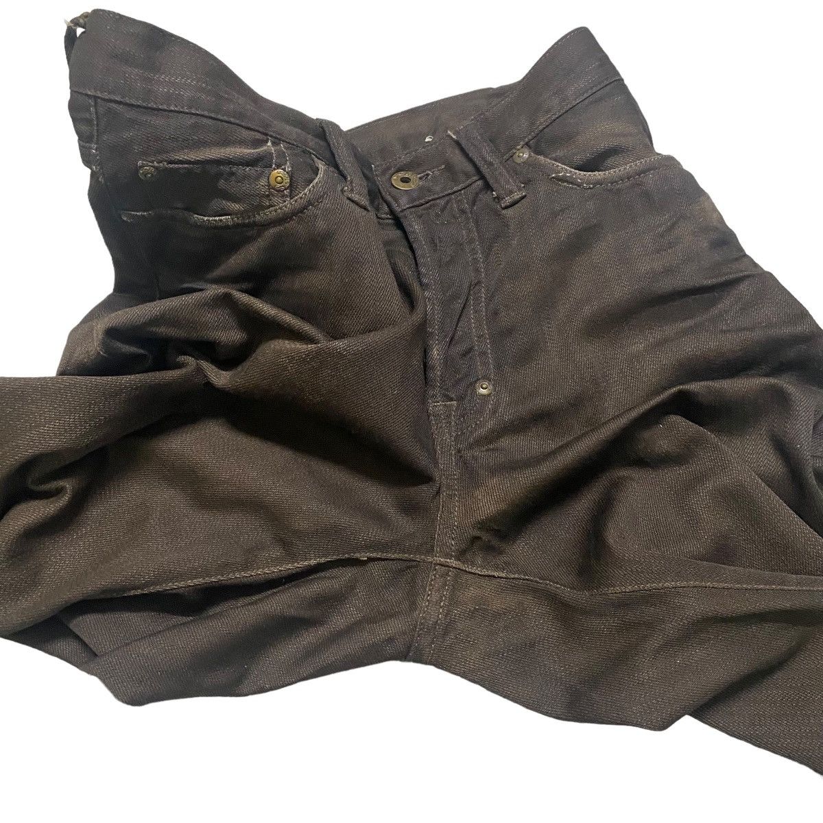 Prps PRPS Denim Coated Distressed Jeans Size US 29 - 17 Thumbnail