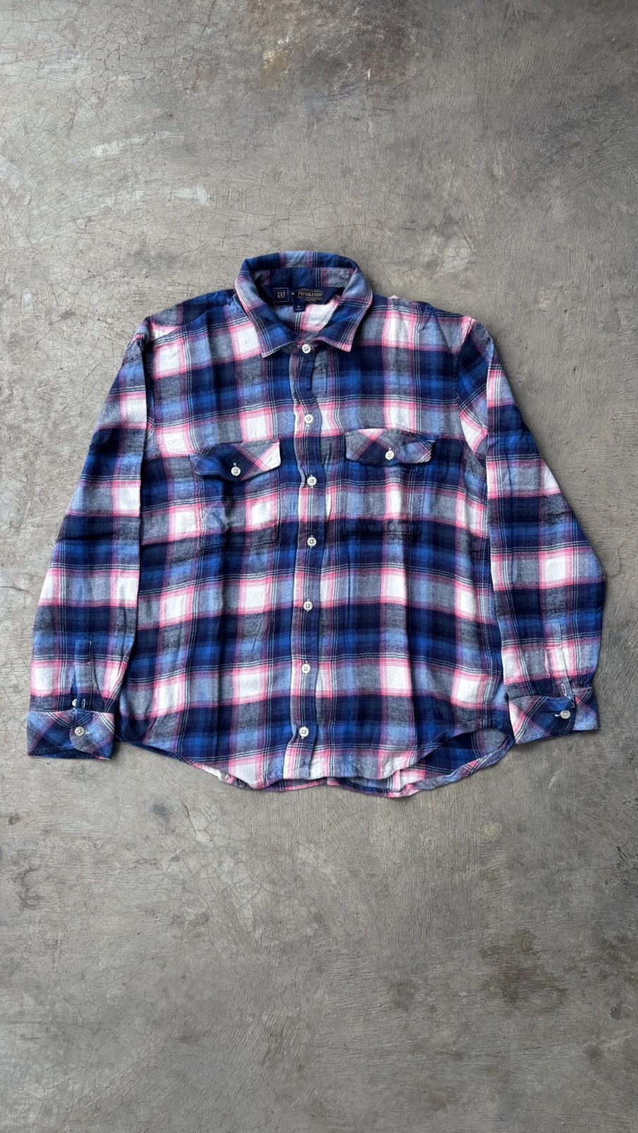 Gap GAP x Pendleton Pink and Blue Plaid Fall ‘16 Size US M / EU 48-50 / 2 - 1 Thumbnail