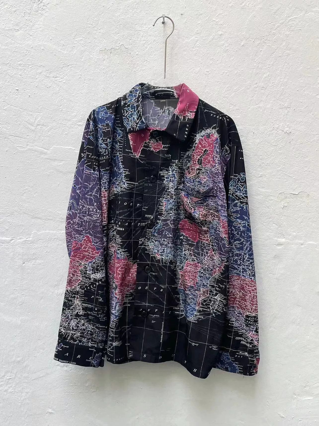 Lad Musician World Map Oversized Shirt Size US M / EU 48-50 / 2 - 1 Thumbnail