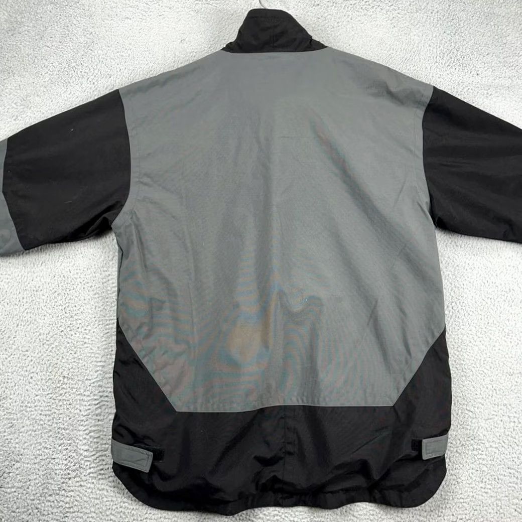 Jansport JanSport University Of Scranton Windbreaker Jacket Mens Medium Grey Black Nylon Size US M / EU 48-50 / 2 - 3 Thumbnail