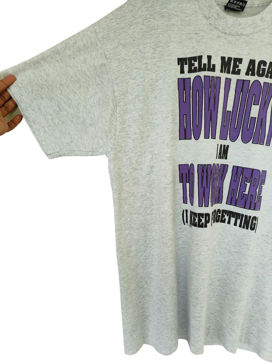 Vintage ©️1993 Vintage Humor T Size US L / EU 52-54 / 3 - 2 Thumbnail