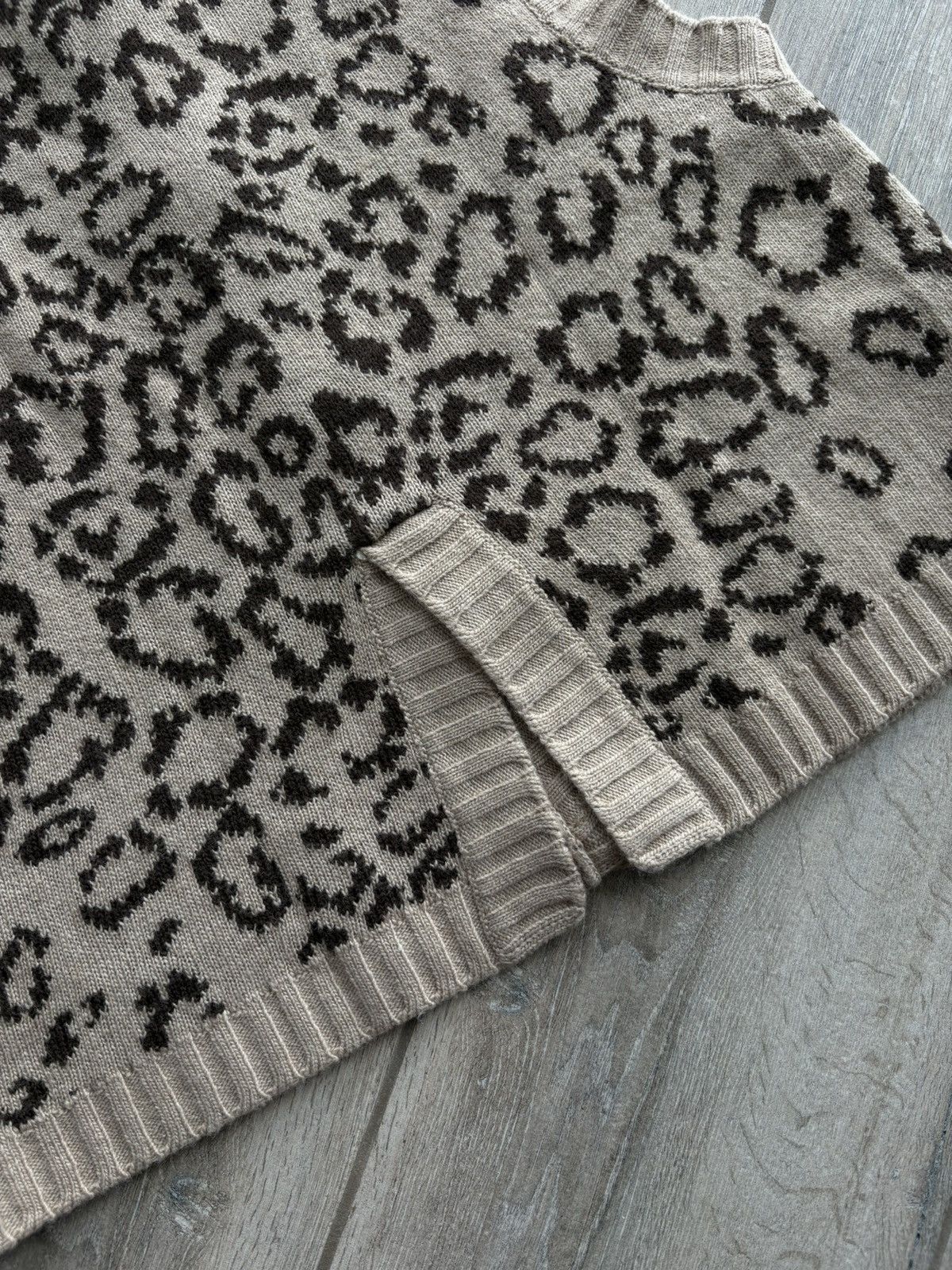 See by Chloe See by Chloé Leopard Knit Vest Top Size US 4 IT 40 Size XS / US 0-2 / IT 36-38 - 10 Thumbnail