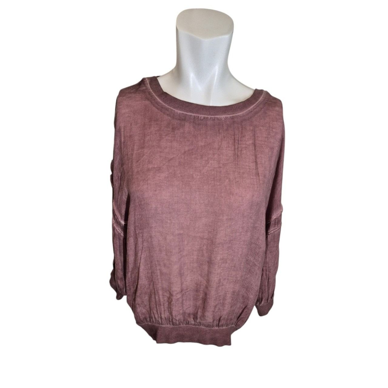 Young Fabulous & Broke Young Fabulous & Broke Top Vintage Wash Dolman Boat Neck Mar Size S / US 4 / IT 40 - 1 Thumbnail