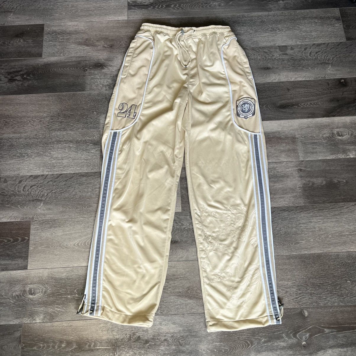 Vintage Vintage 2000s Raw Blue Prima Lion Stitch Logo Tracksuit Gold Size US XL / EU 56 / 4 - 4 Thumbnail