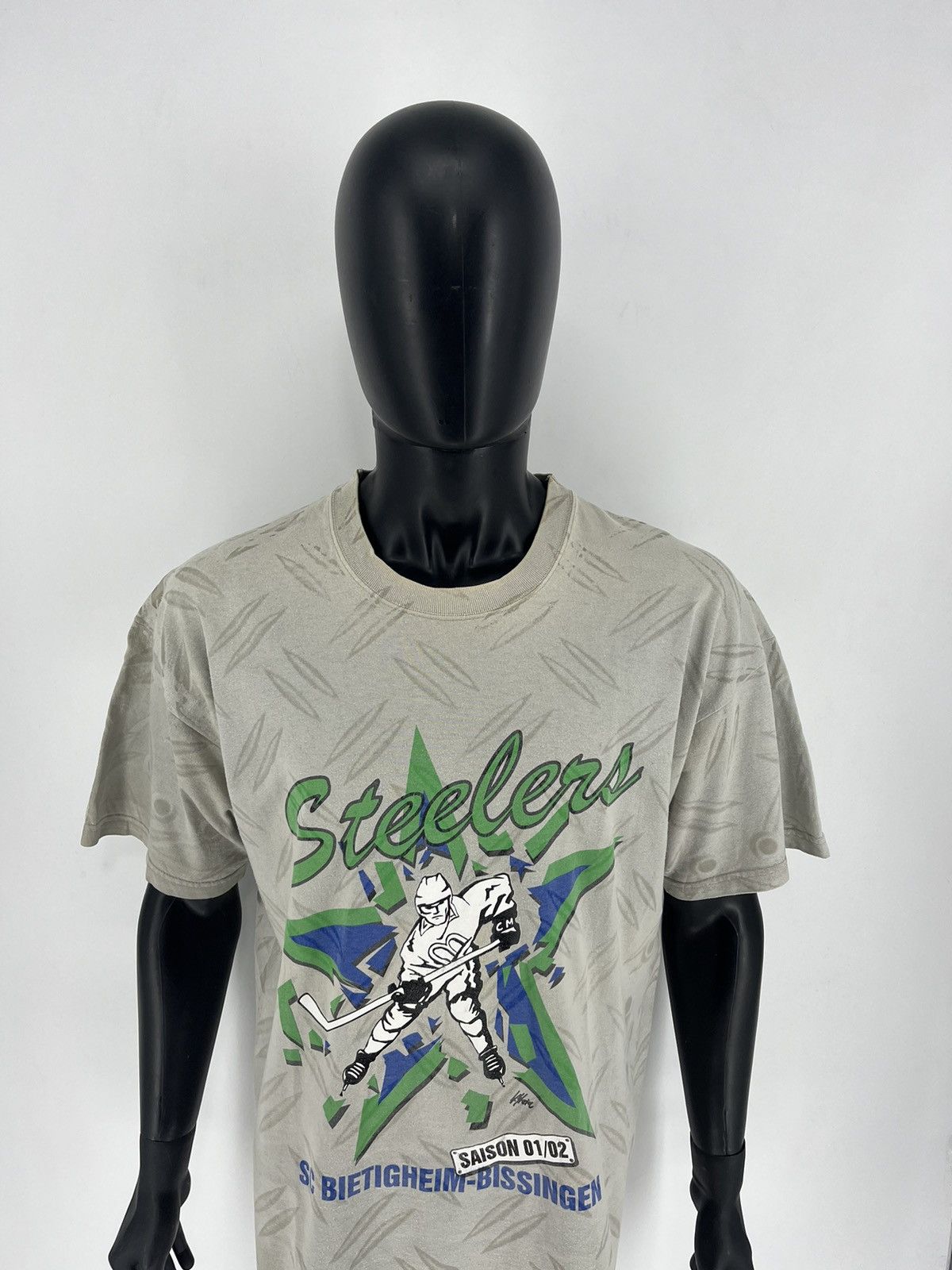 NFL × Vintage Vintage y2k Bietigheim Steelers NFL T-Shirts Streetwear 90s Size US XL / EU 56 / 4 - 5 Thumbnail