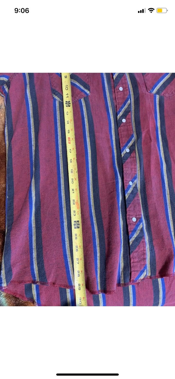 Wrangler VTG Wrangler Large Pearl Snap On Red Stripes Size US L / EU 52-54 / 3 - 4 Thumbnail
