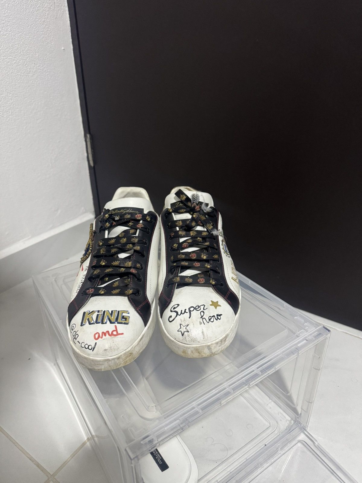 Dolce & Gabbana Dolce Gabbana KING SNEAKER Size US 11 / EU 44 - 4 Thumbnail