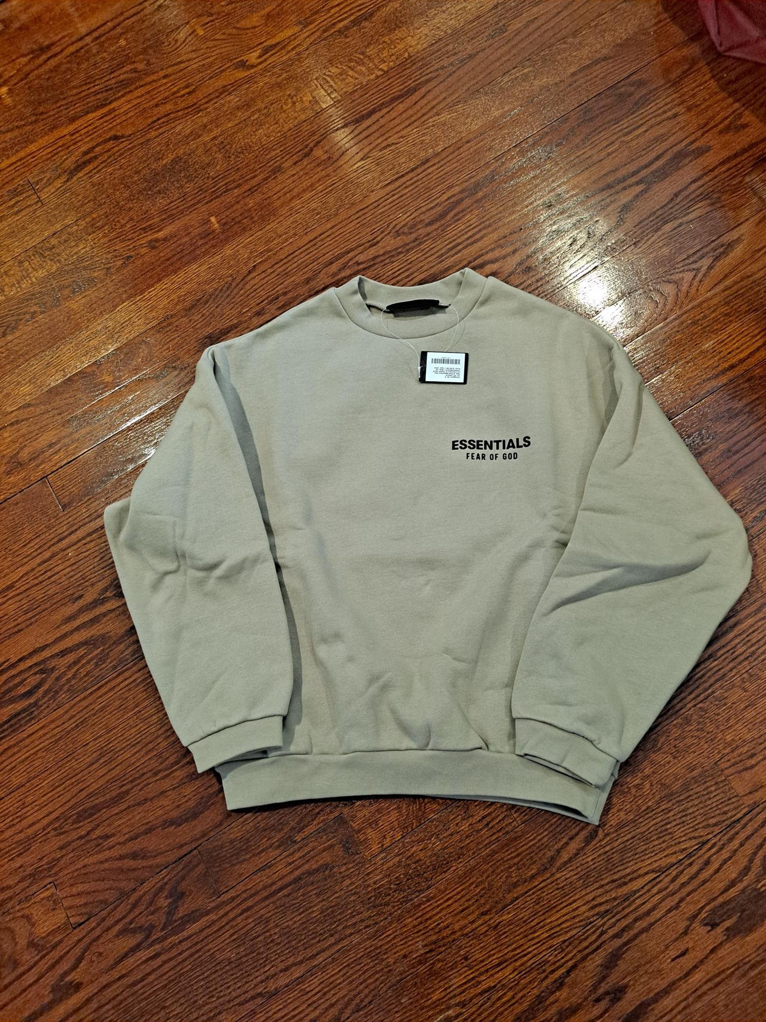 Fear of God Essentials Fleece Crewneck Desert Sand