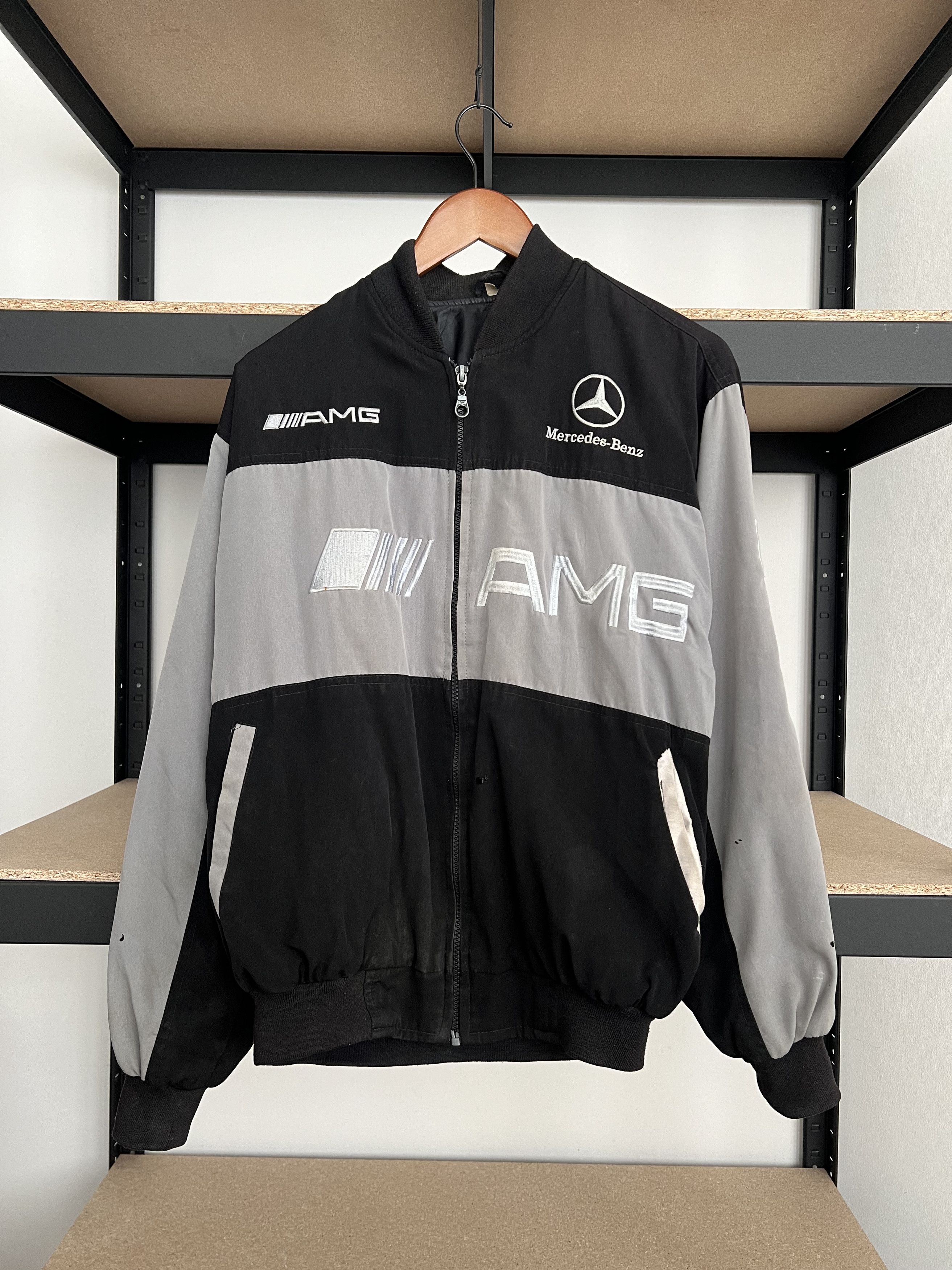 F1 Team Mercedes Benz Outerwear Vintage Mercedes Benz AMG Team F1