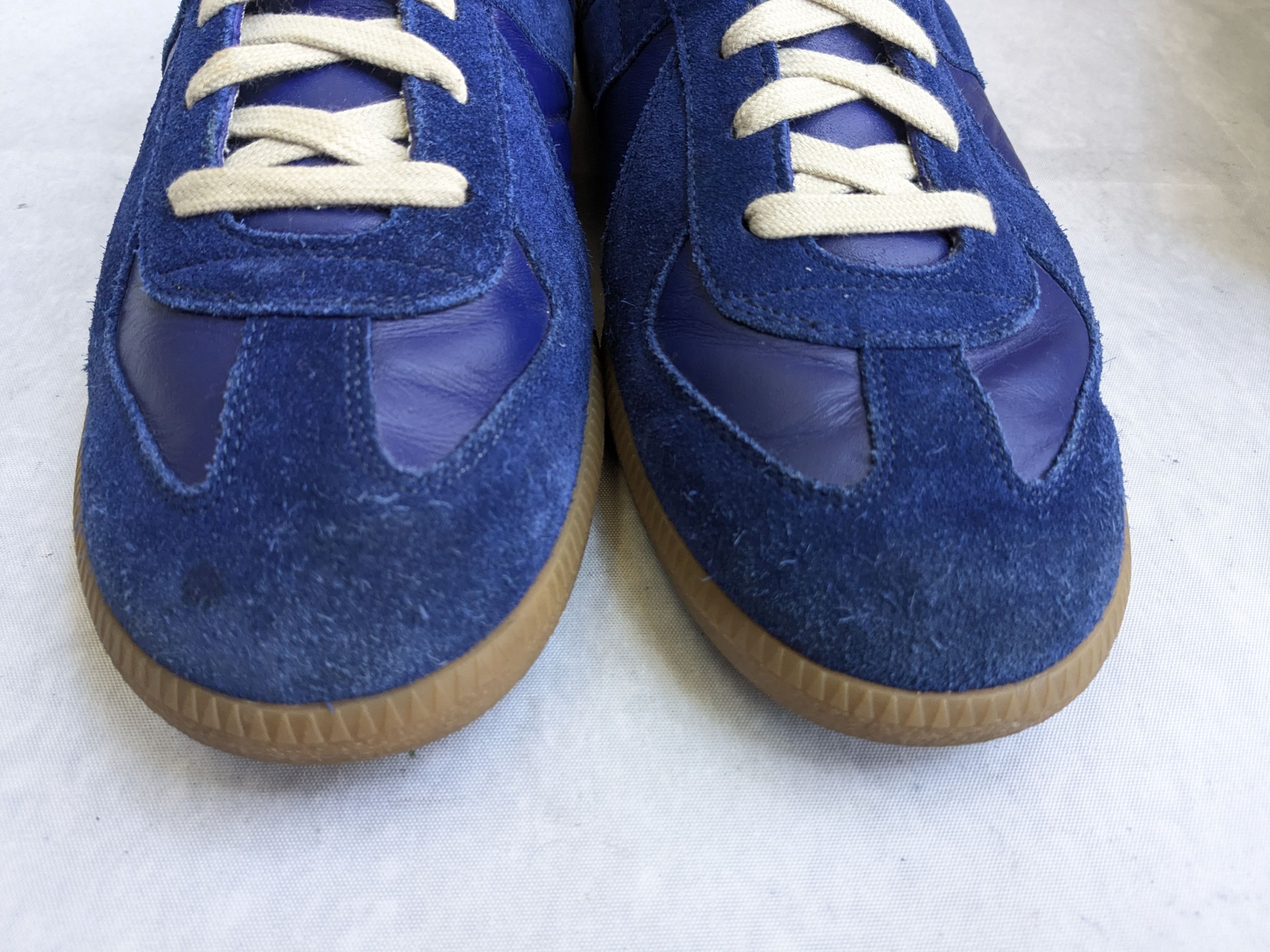 Maison Margiela Maison Margielas Replica GAT Blue 11 44 Gum Low Tops Size US 11 / EU 44 - 4 Thumbnail