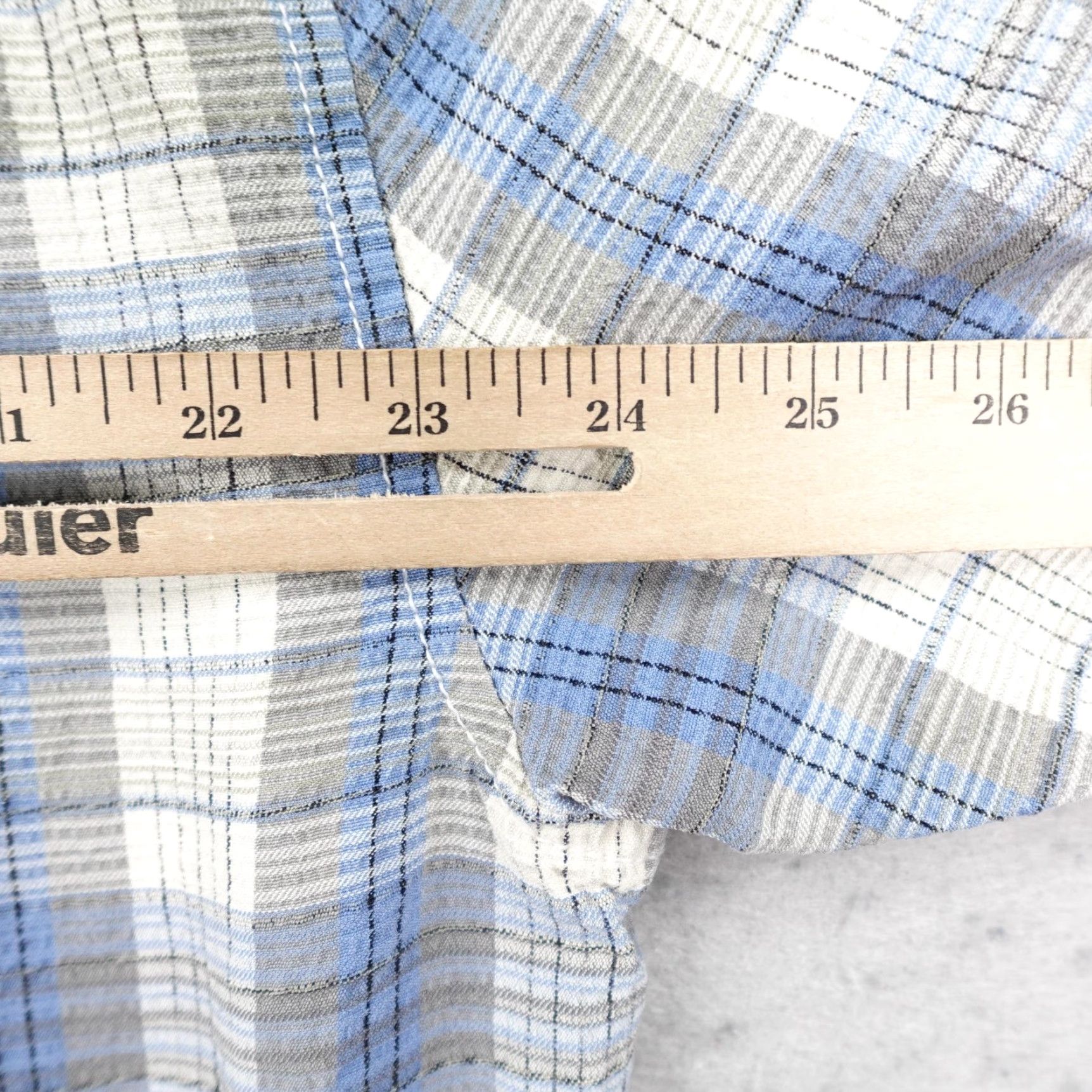 Tommy Bahama Tommy Bahama Shirt Mens XL Blue Plaid Silk Button-Up Casual Lounge Size US XL / EU 56 / 4 - 6 Thumbnail