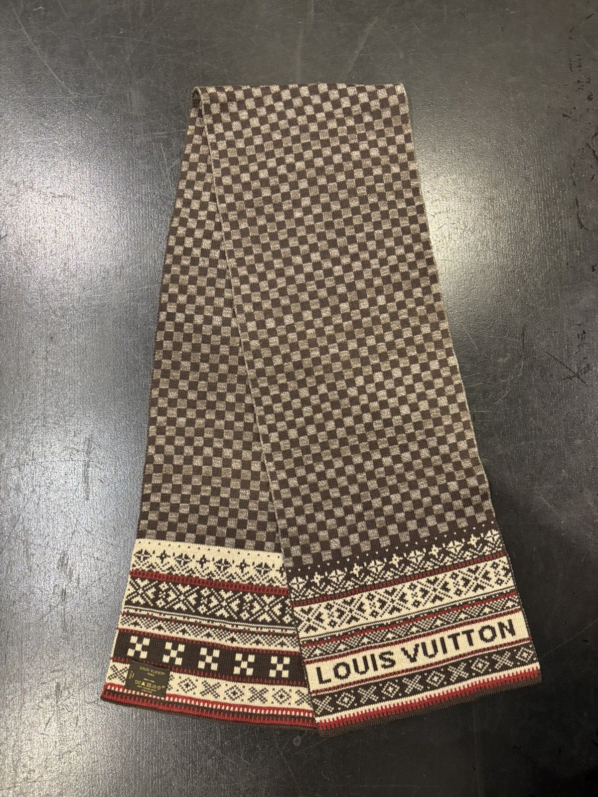 Louis Vuitton Knit Winter Scarf