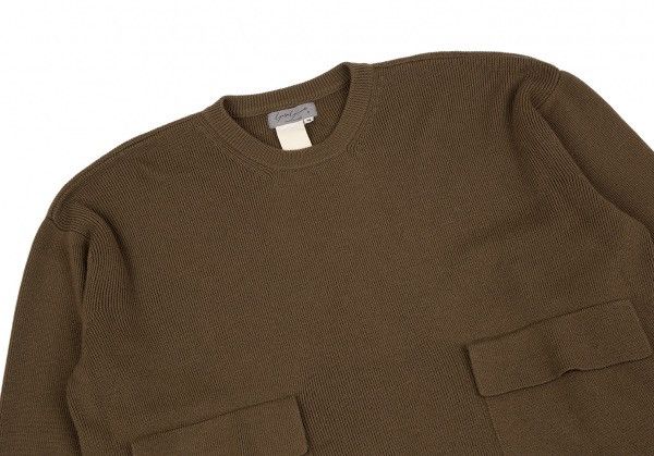 Yohji Yamamoto Yohji Yamamoto pour homme 1980s Knit Size US M / EU 48-50 / 2 - 2 Thumbnail