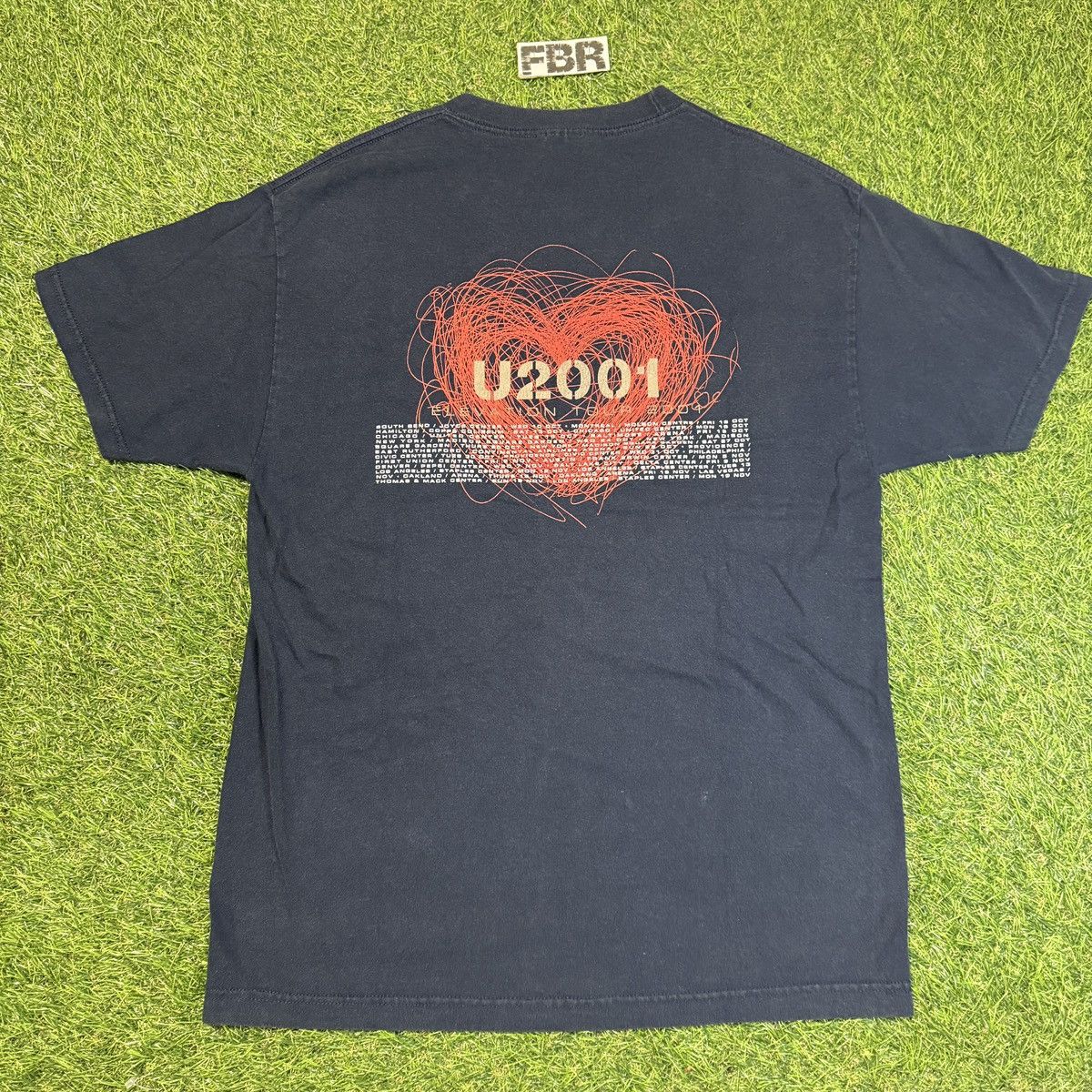 Other Vintage 2001 U2 Band Tee Size US L / EU 52-54 / 3 - 7 Thumbnail