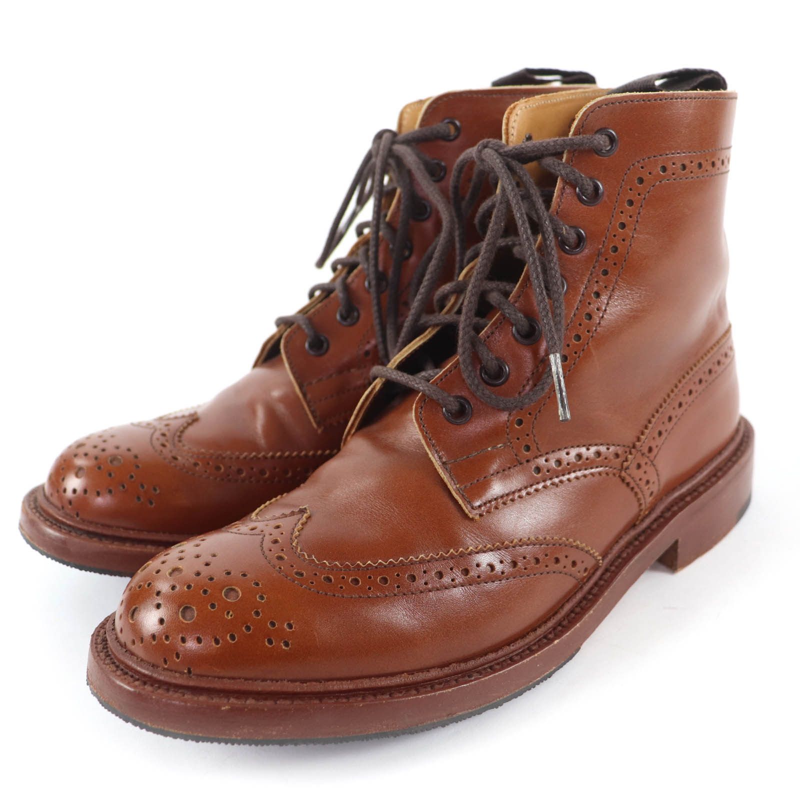 Other Other Tricker's Moulton Leather Boots Leather Shoes L5780 DUTY FREE for USA Size ONE SIZE - 1 Thumbnail