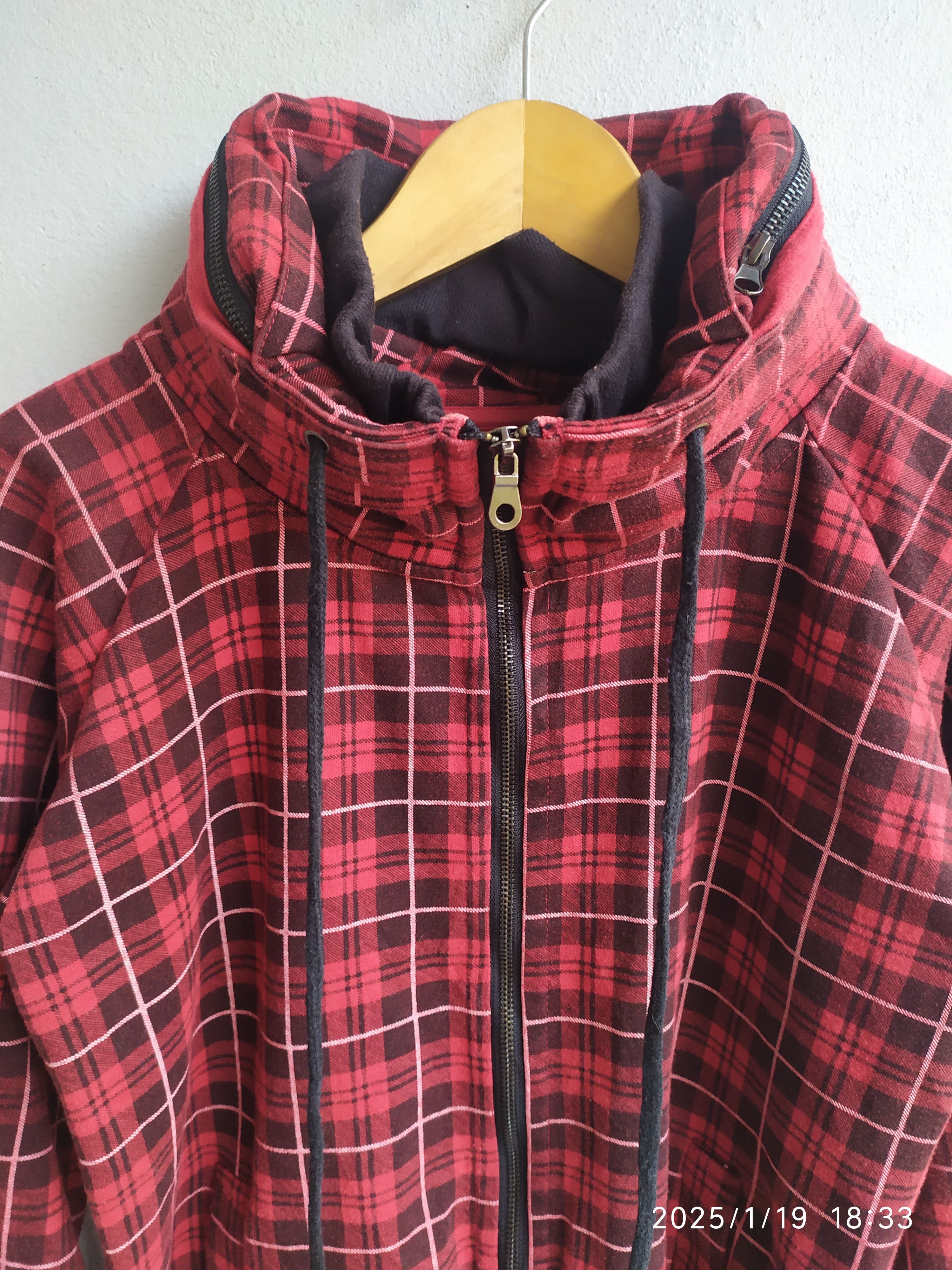 If Six Was Nine × Japanese Brand × Le Grande Bleu (L.G.B.) Japanese Glenmist Bono Plaid Shirt Size US M / EU 48-50 / 2 - 4 Thumbnail