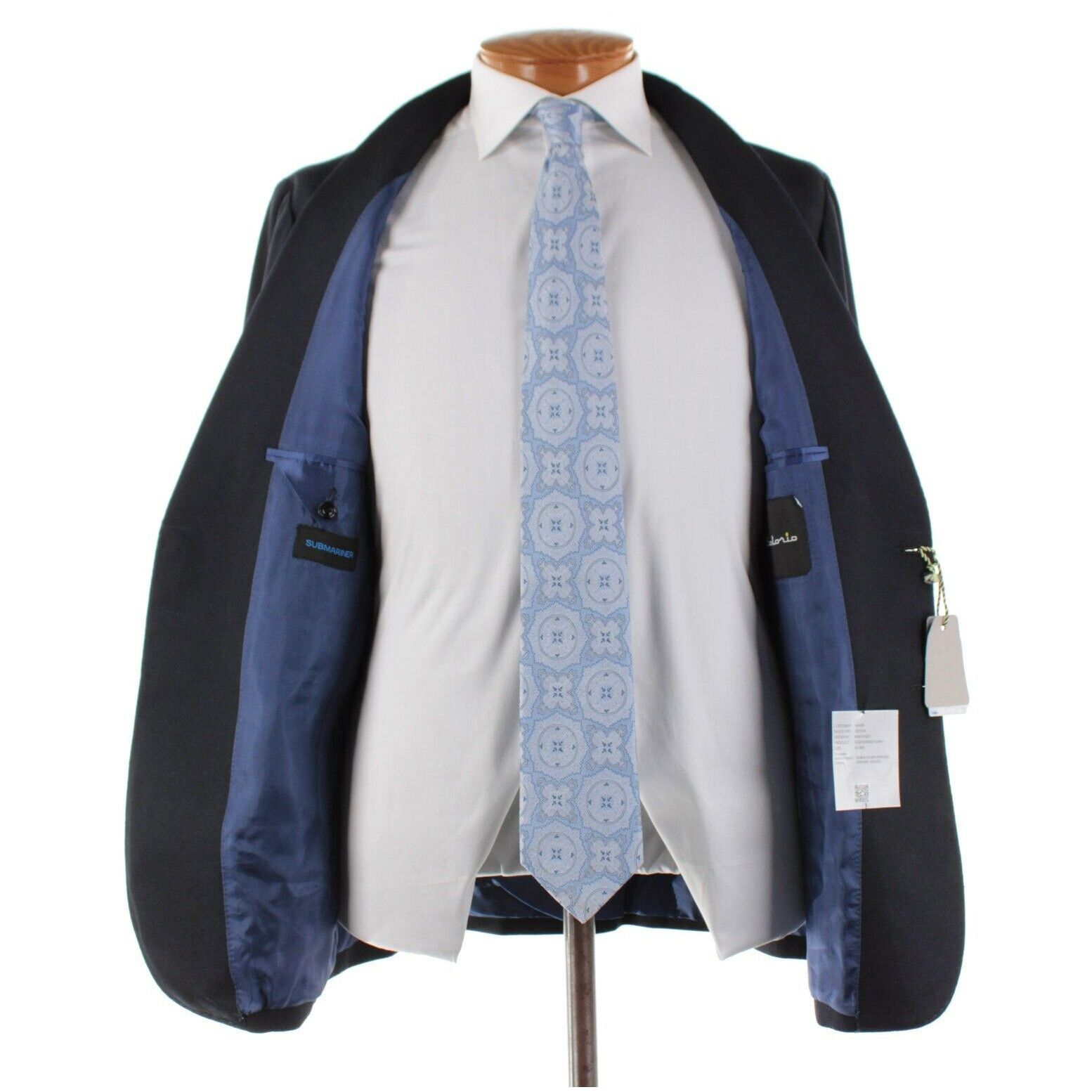 SARTORIO Sartorio Suit Size US 44 Regular in Blue Size 44R - 7 Thumbnail