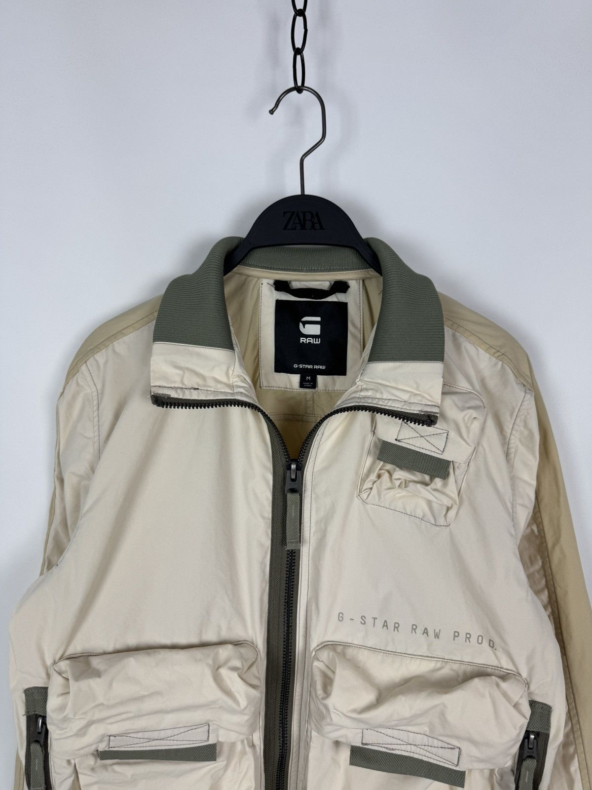G-Star G-Star Raw Zip PKT Military Bomber Jacket Size US M / EU 48-50 / 2 - 5 Thumbnail