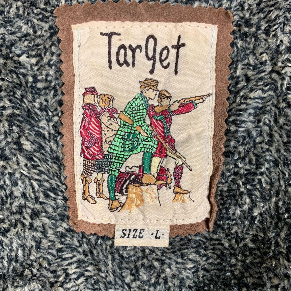 Japanese Brand TARGET Classic Retro Suede Leather Vest #1859-C81 Size US L / EU 52-54 / 3 - 13 Thumbnail